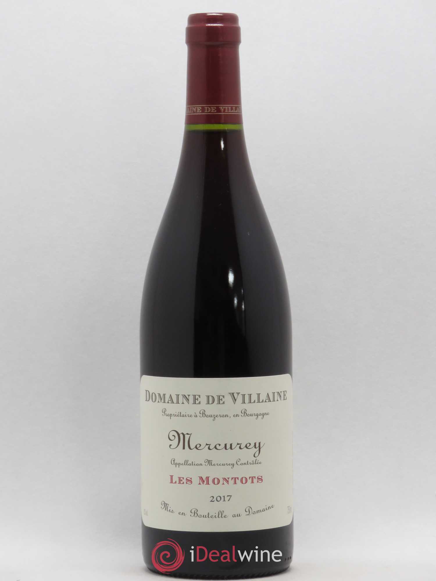 Mercurey Les Montots Domaine de Villaine 2017 - Lot de 1 bouteille - 0