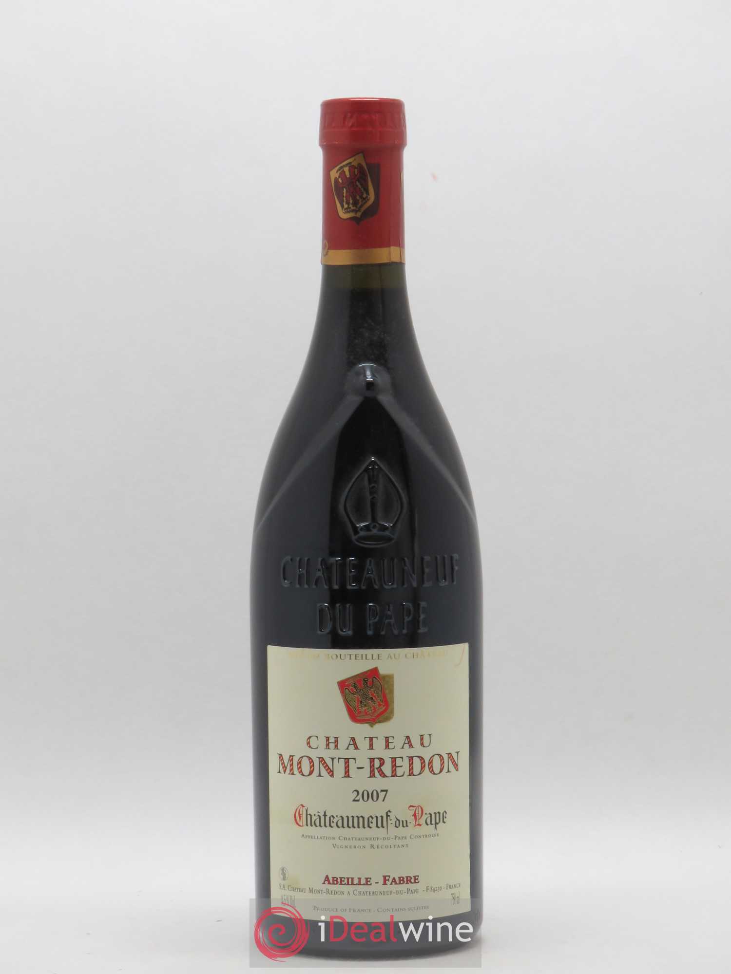 Châteauneuf-du-Pape Château Mont-Redon Famille Abeille-Fabre 2007 - Lot de 1 bouteille - 0