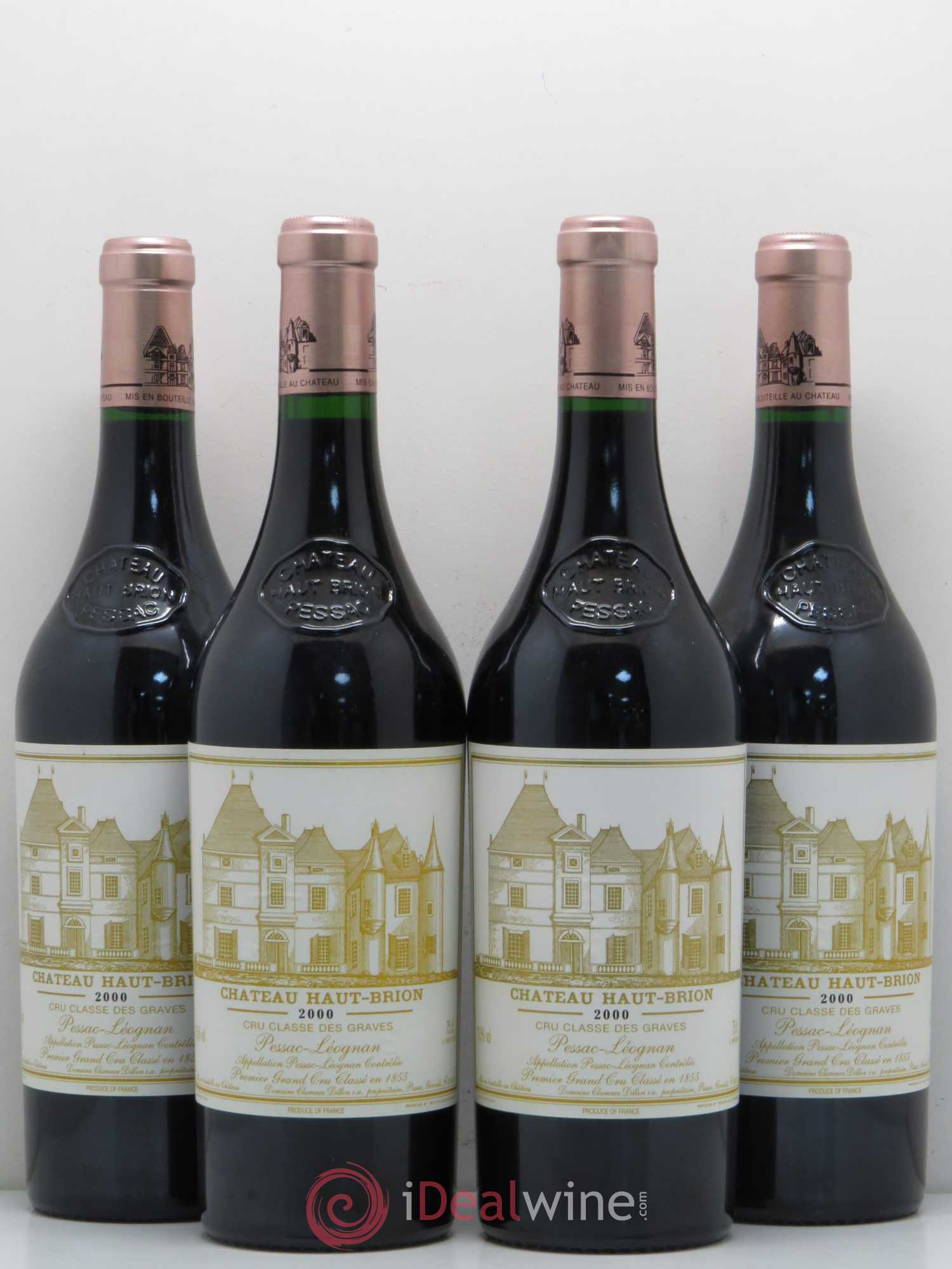 Caisse Carré d'As (4 Petrus, 4 Margaux, 4 Latour, 4 Haut Brion) 2000 - Posten von 16 Flaschen - 3