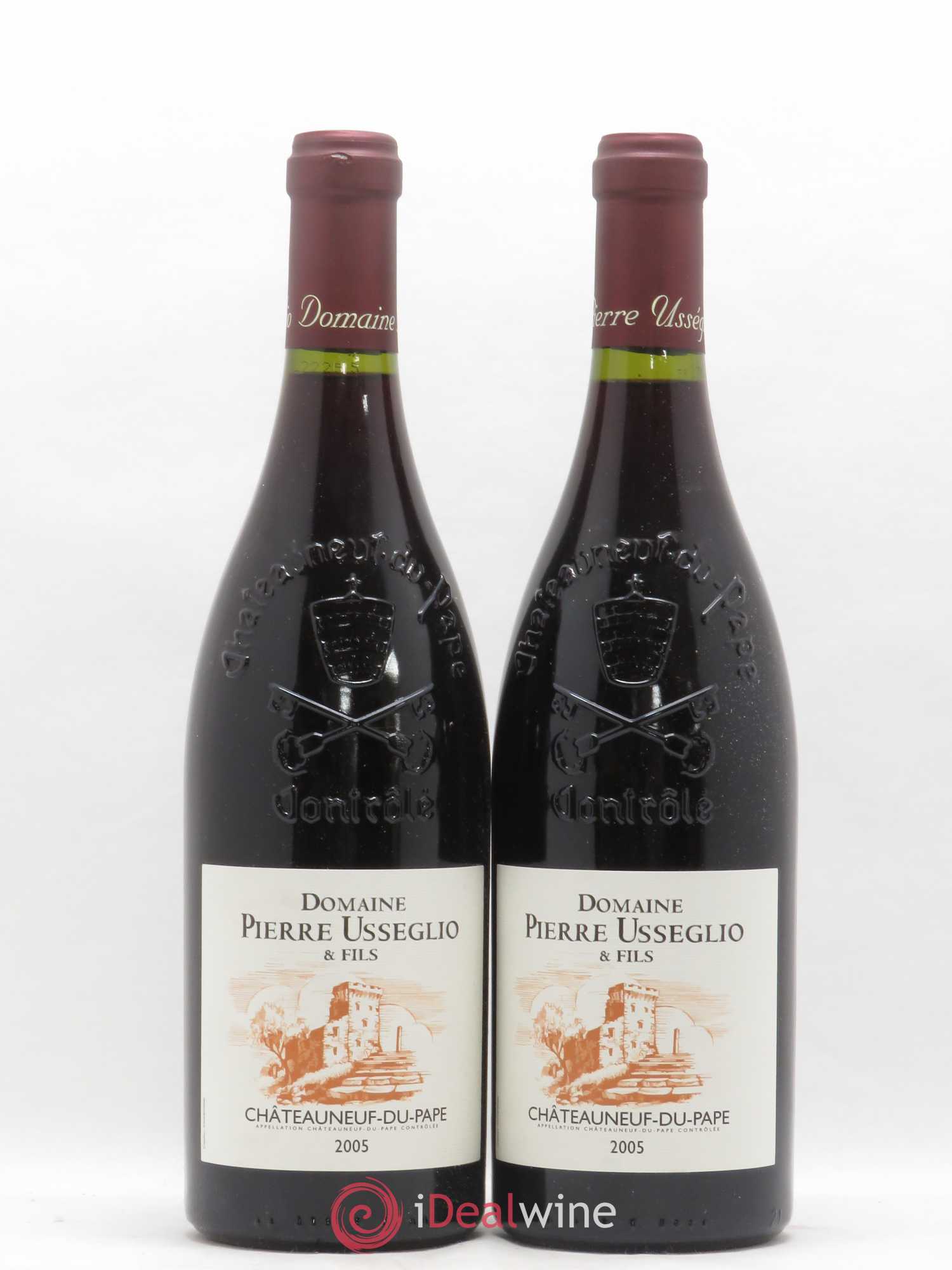 Châteauneuf-du-Pape Tradition Pierre Usseglio & Fils 2005 - Lot de 2 bouteilles - 0