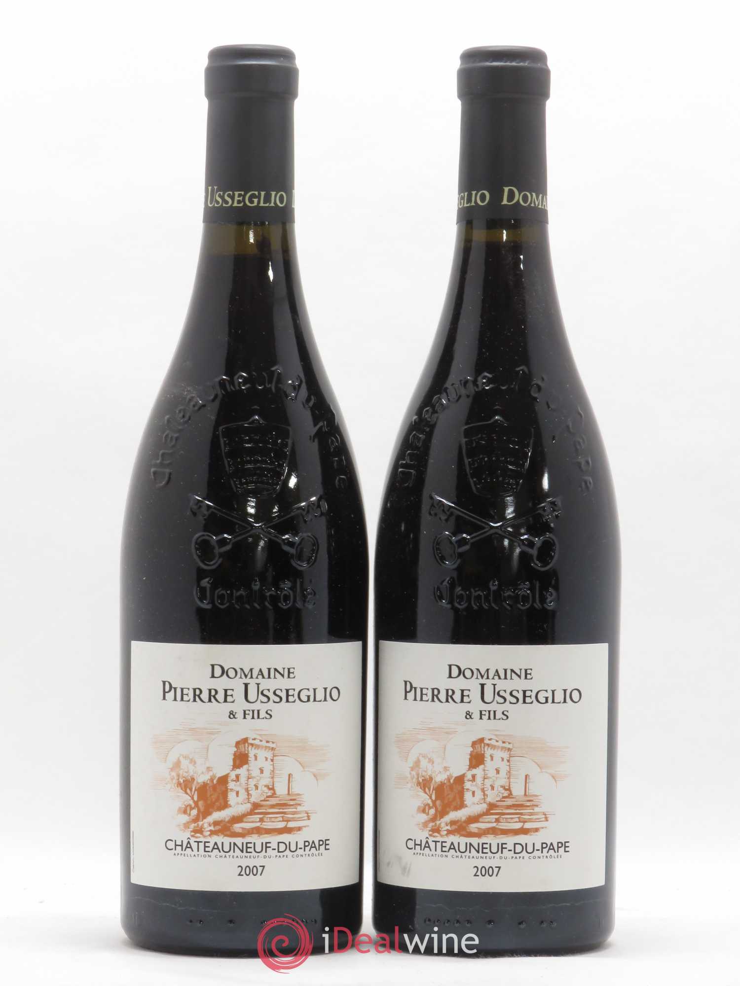 Châteauneuf-du-Pape Tradition Pierre Usseglio & Fils 2007 - Lot de 2 bouteilles - 0