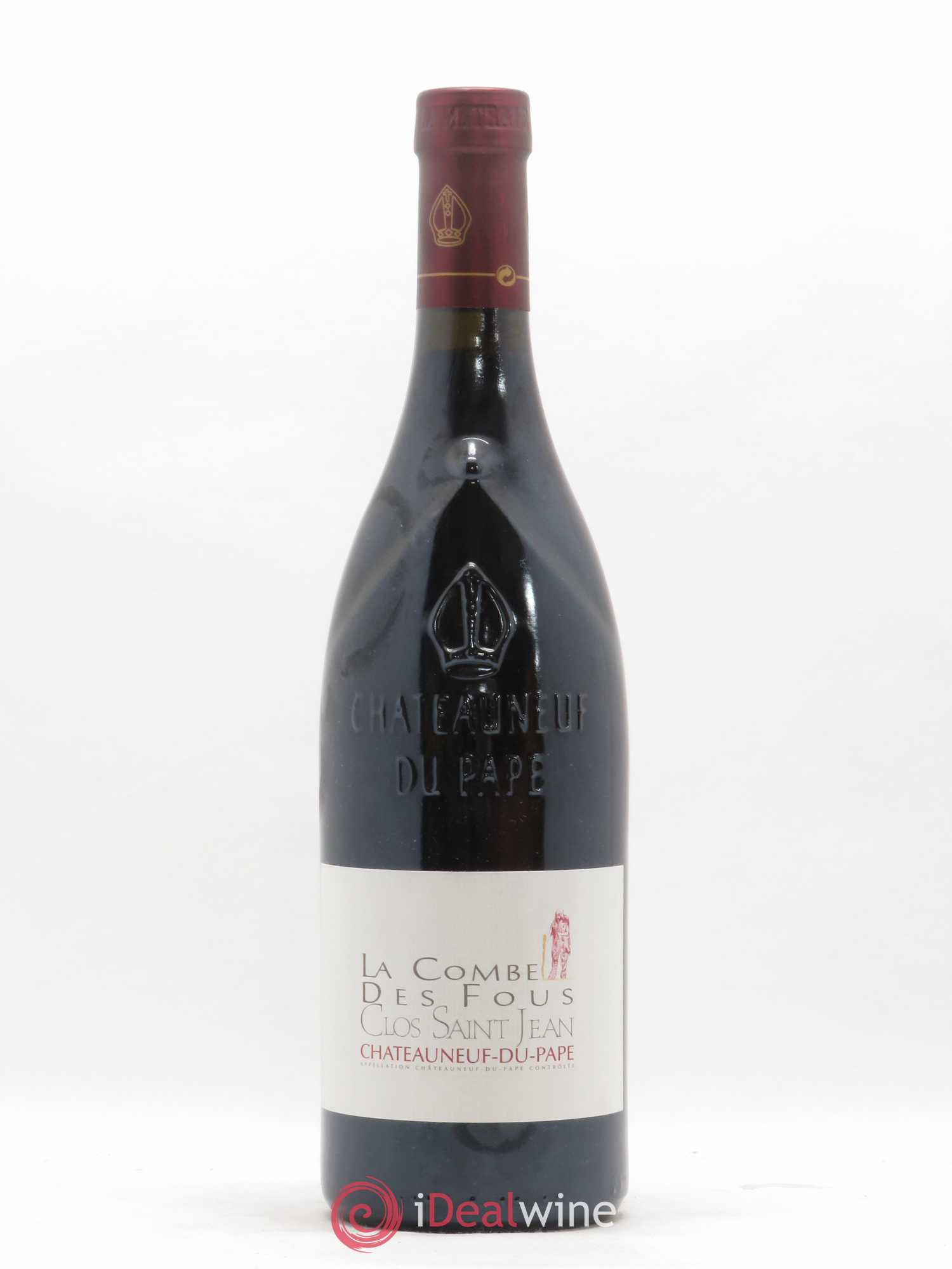 Châteauneuf-du-Pape Clos Saint-Jean La Combe des Fous Pascal et Vincent Maurel 2007 - Lot de 1 bouteille - 0