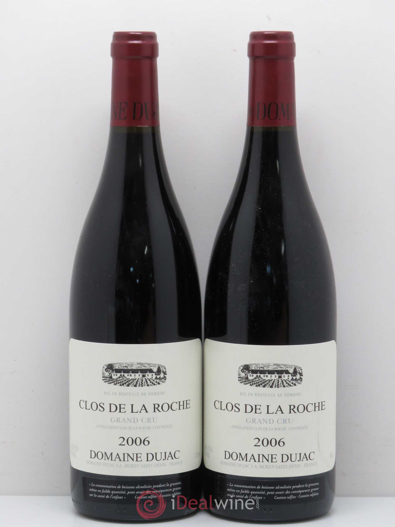 Clos de la Roche Grand Cru Dujac (Domaine) 2006 - Lot de 2 bouteilles - 0