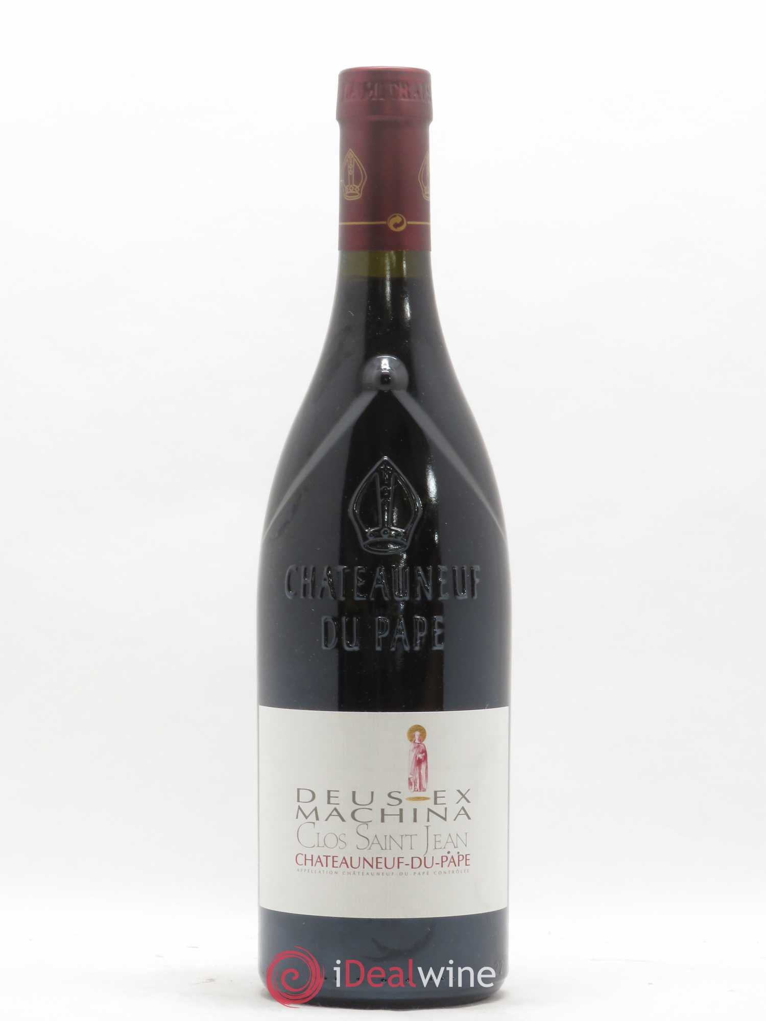 Châteauneuf-du-Pape Clos Saint-Jean Deus Ex Machina Pascal et Vincent Maurel 2007 - Lot de 1 bouteille - 0