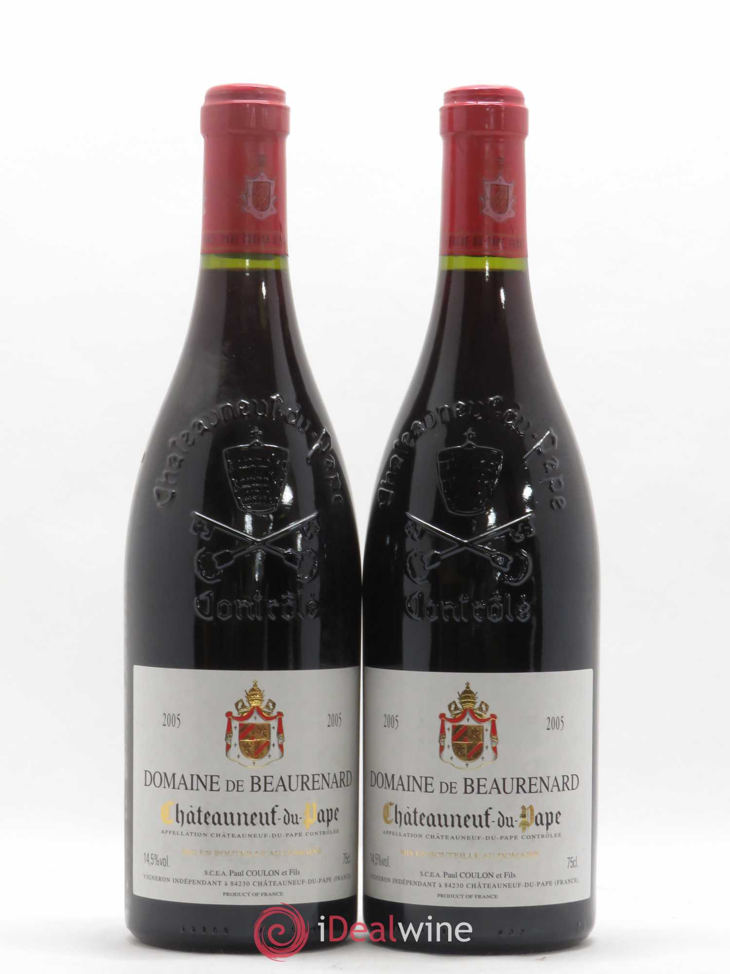 Châteauneuf-du-Pape Beaurenard (Domaine de) 2005 - Lot de 2 bouteilles - 0