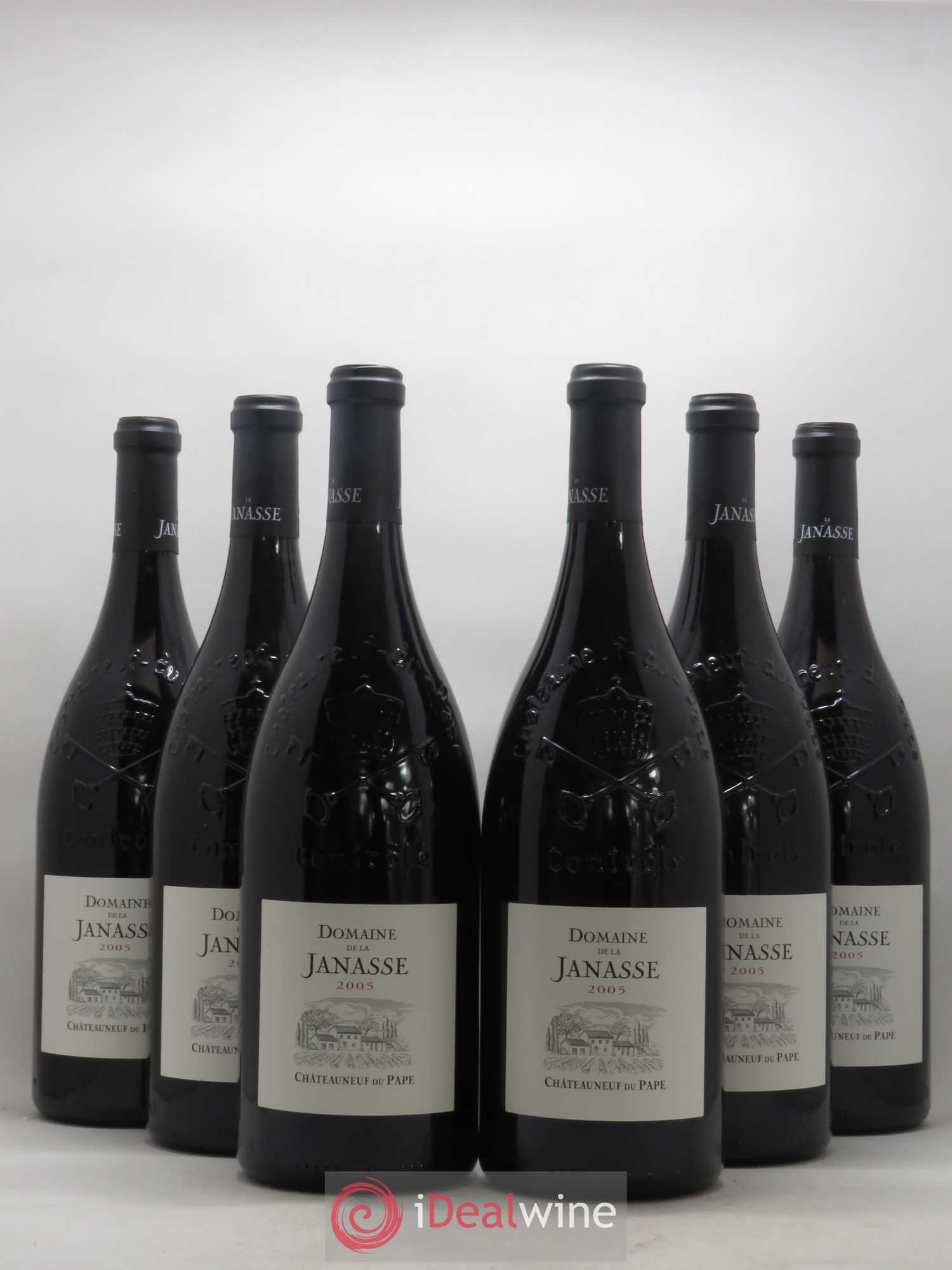 Châteauneuf-du-Pape La Janasse (Domaine de) 2005 - Lot de 6 magnums - 0
