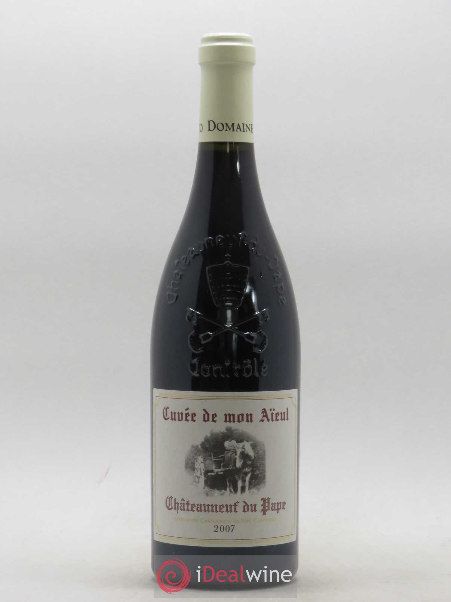Châteauneuf-du-Pape Cuvée de mon Aïeul Pierre Usseglio & Fils 2007 - Lot de 1 bouteille - 0