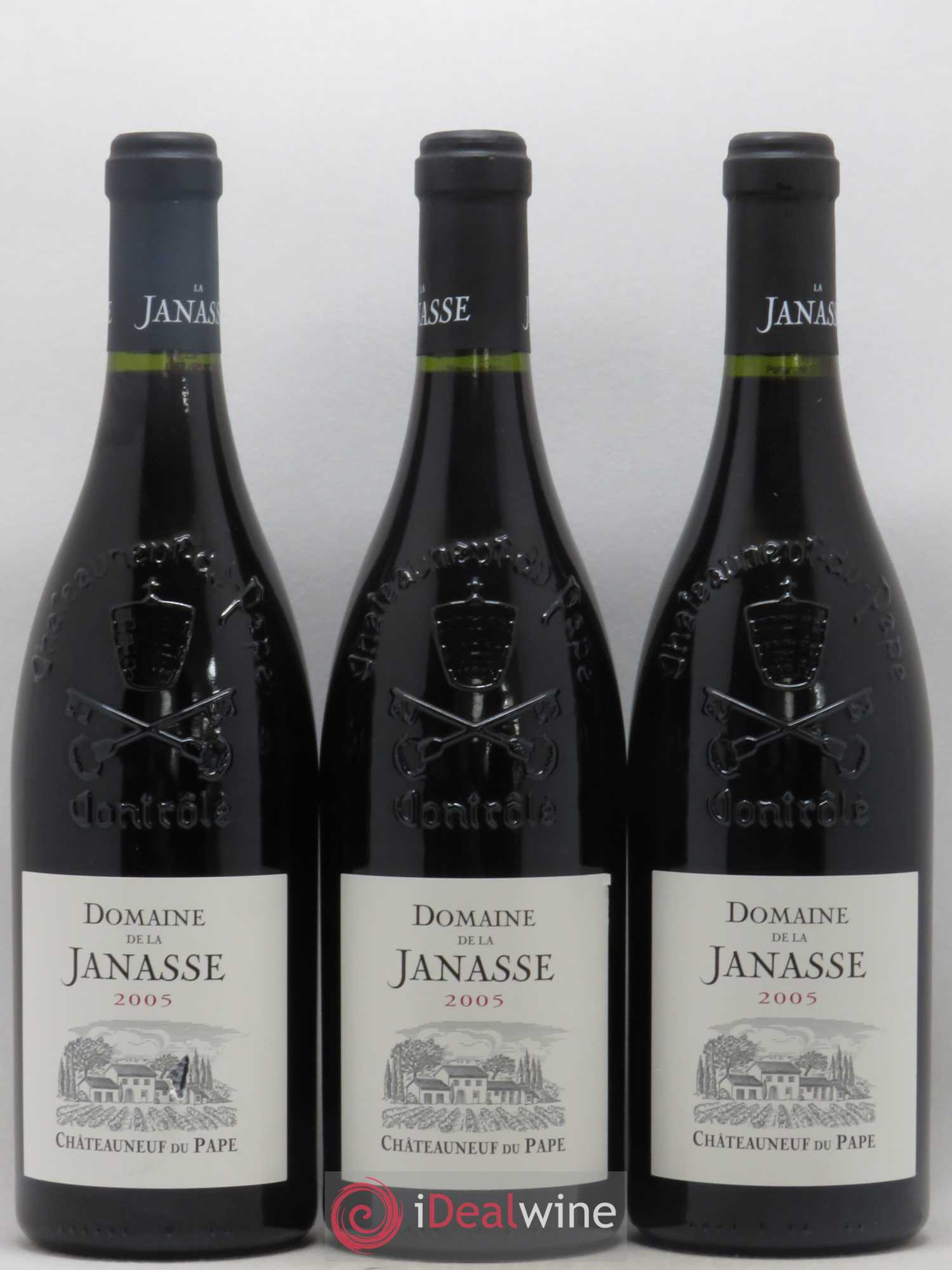 Châteauneuf-du-Pape La Janasse (Domaine de) 2005 - Lot de 3 bouteilles - 0