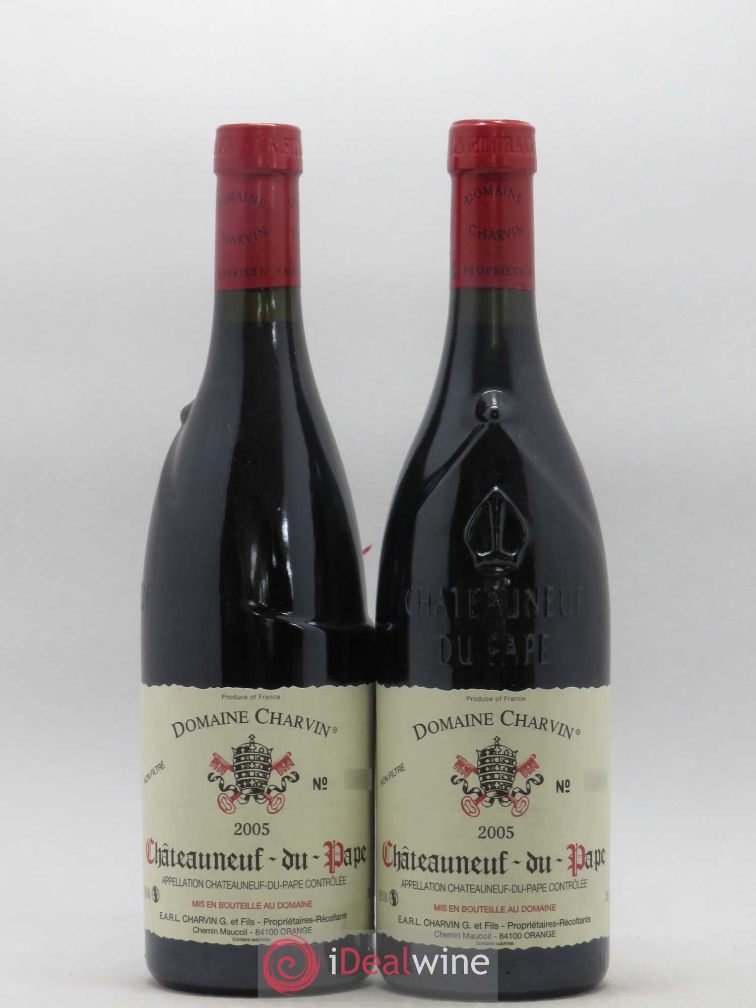 Châteauneuf-du-Pape Charvin (Domaine) 2005 - Lot de 2 bouteilles - 0