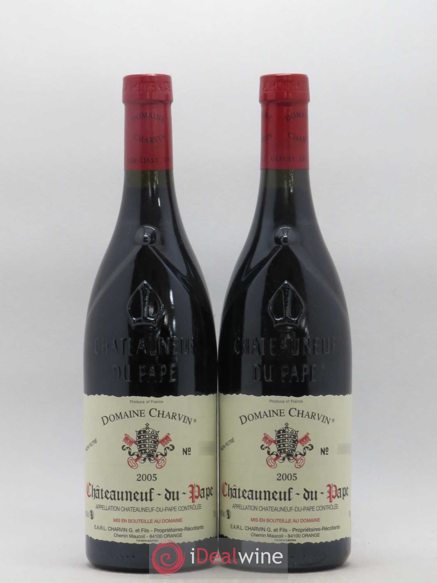 Châteauneuf-du-Pape Charvin (Domaine) 2005 - Lot de 2 bouteilles - 0