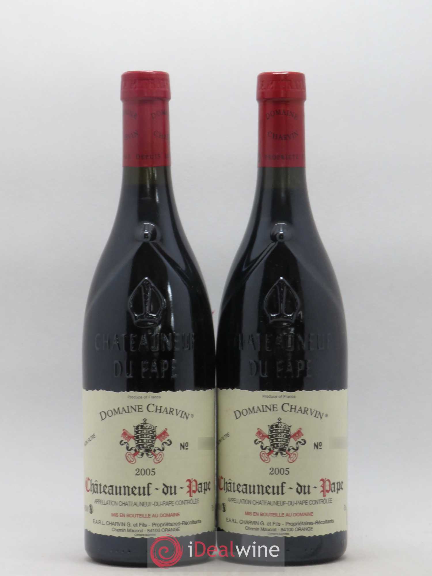 Châteauneuf-du-Pape Charvin (Domaine) 2005 - Lot de 2 bouteilles - 0