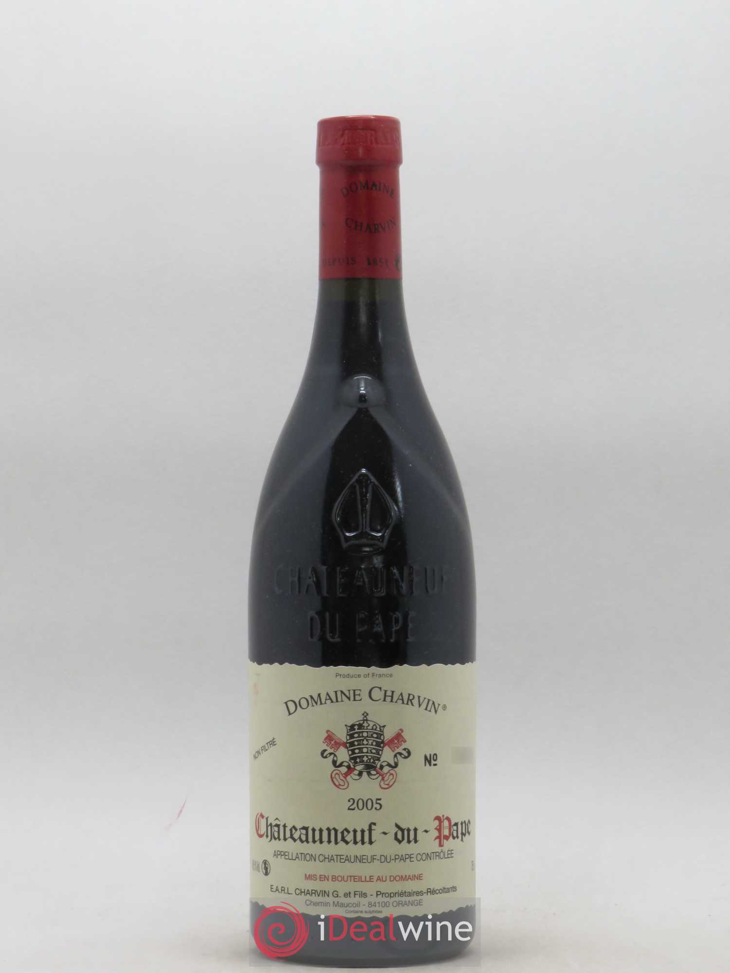Châteauneuf-du-Pape Charvin (Domaine) 2005 - Lot de 1 bouteille - 0