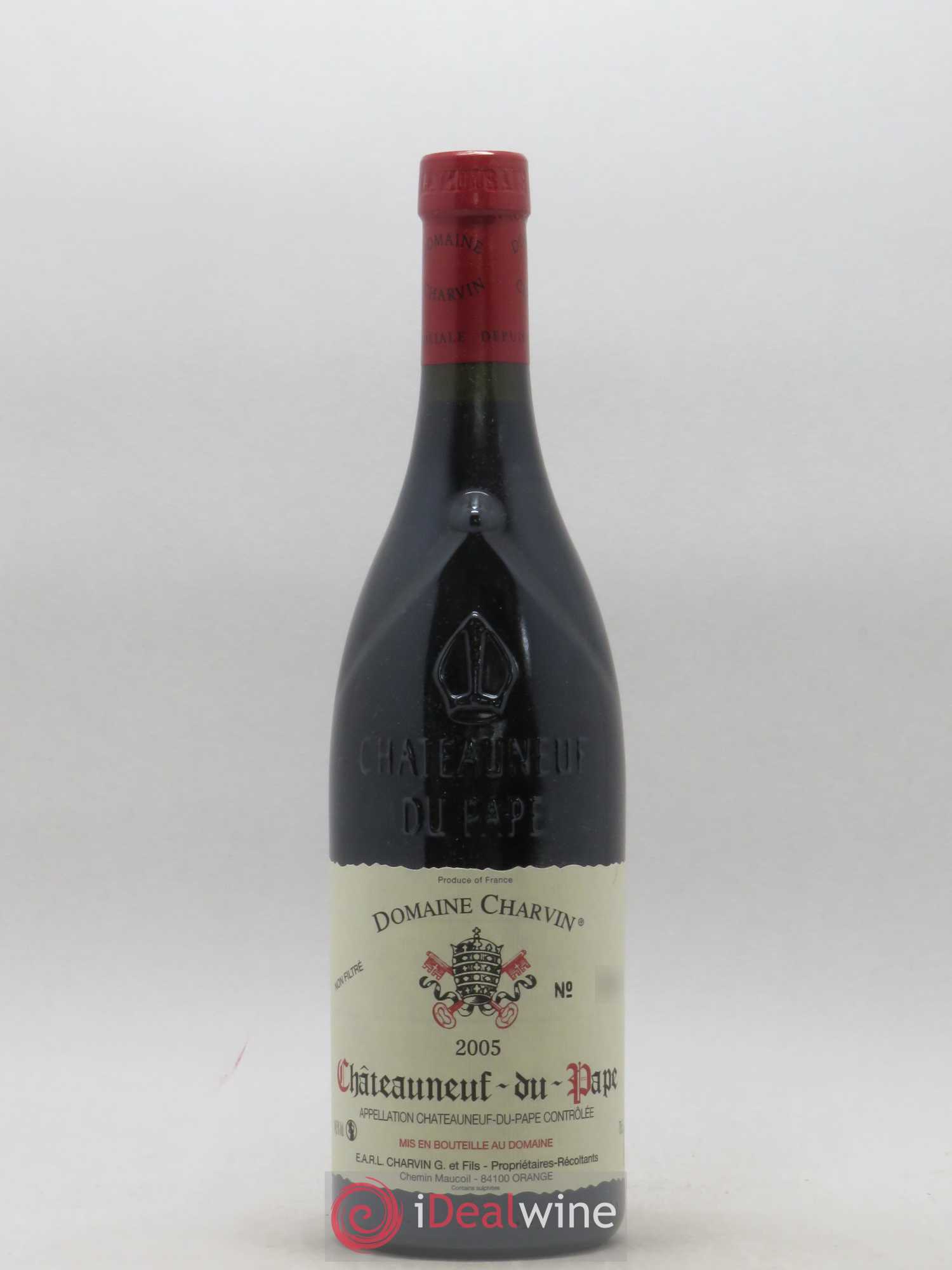 Châteauneuf-du-Pape Charvin (Domaine) 2005 - Lot de 1 bouteille - 0