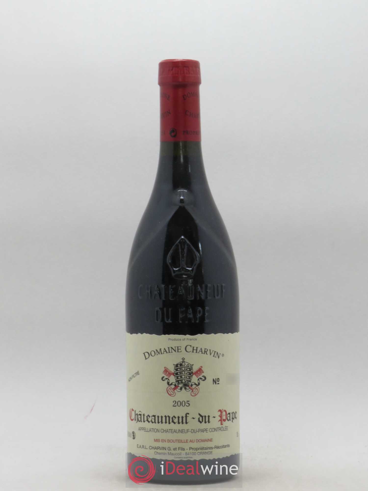 Châteauneuf-du-Pape Charvin (Domaine) 2005 - Lot de 1 bouteille - 0