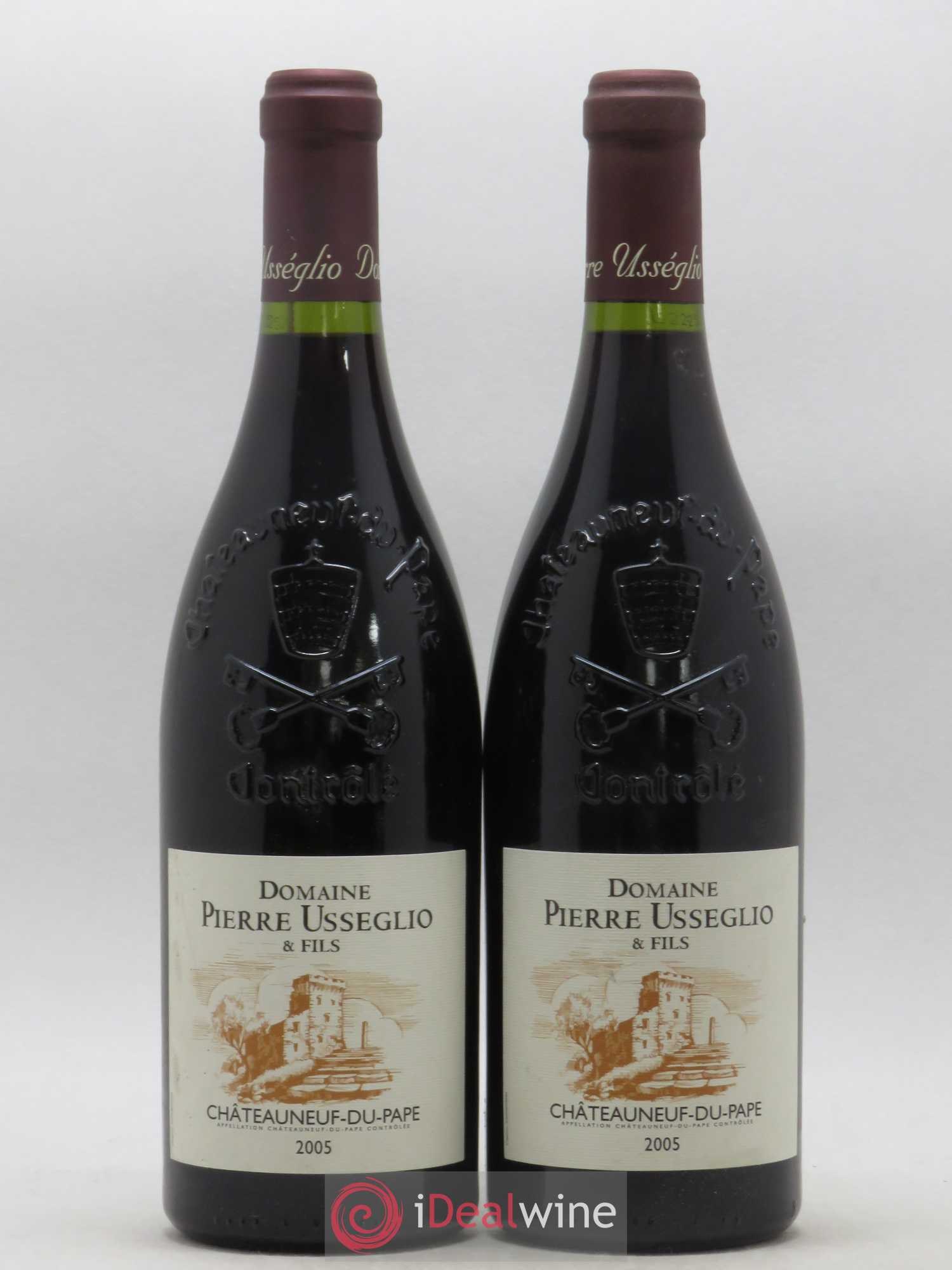 Châteauneuf-du-Pape Tradition Pierre Usseglio & Fils 2005 - Lot de 2 bouteilles - 0