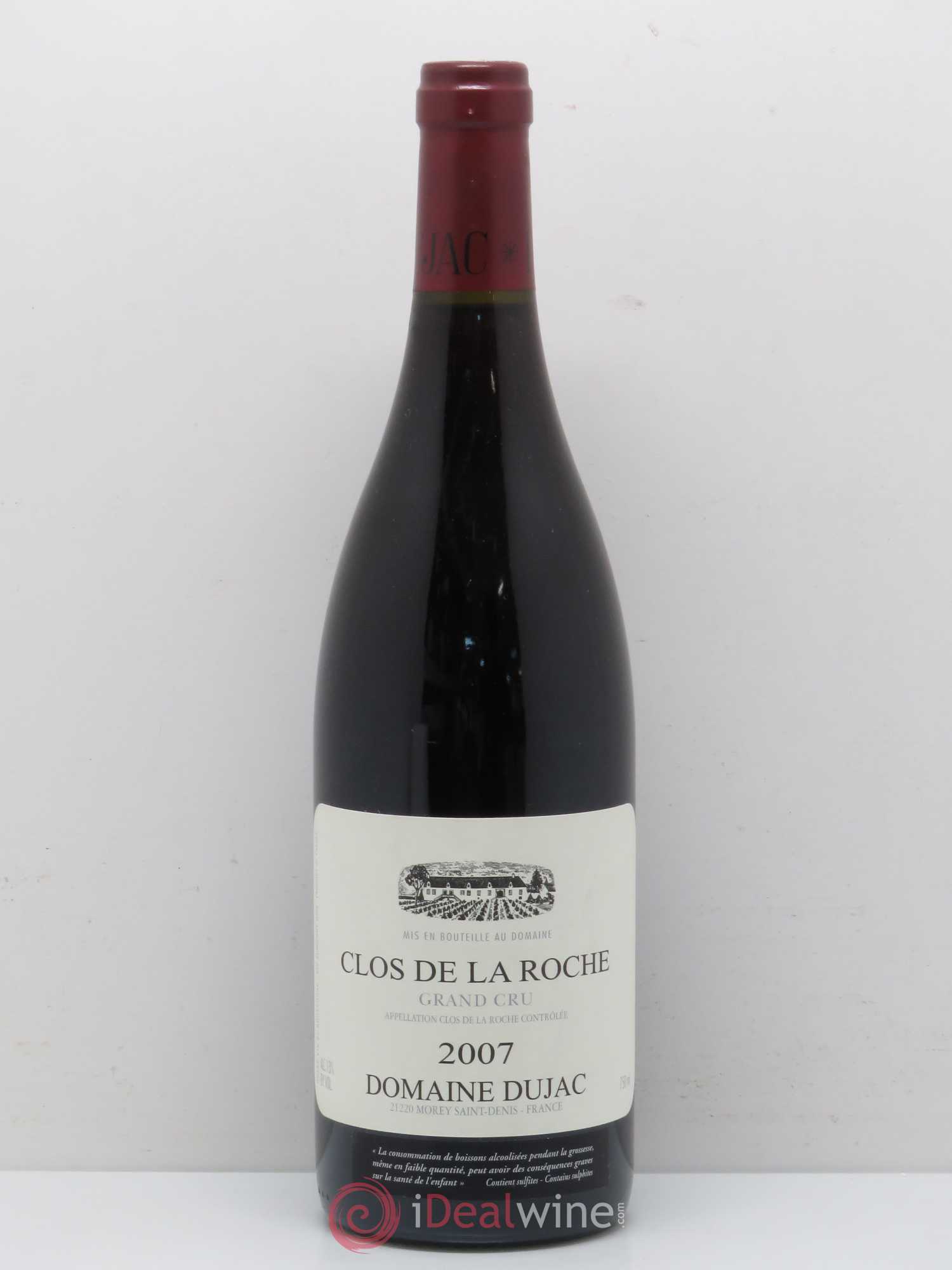 Clos de la Roche Grand Cru Dujac (Domaine) 2007 - Lot de 1 bouteille - 0