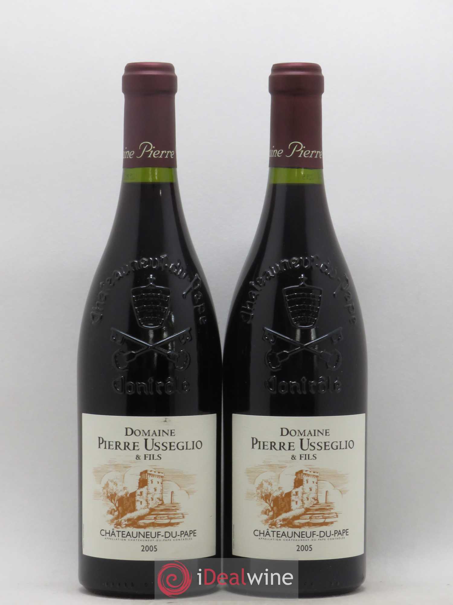 Châteauneuf-du-Pape Tradition Pierre Usseglio & Fils 2005 - Lot de 2 bouteilles - 0