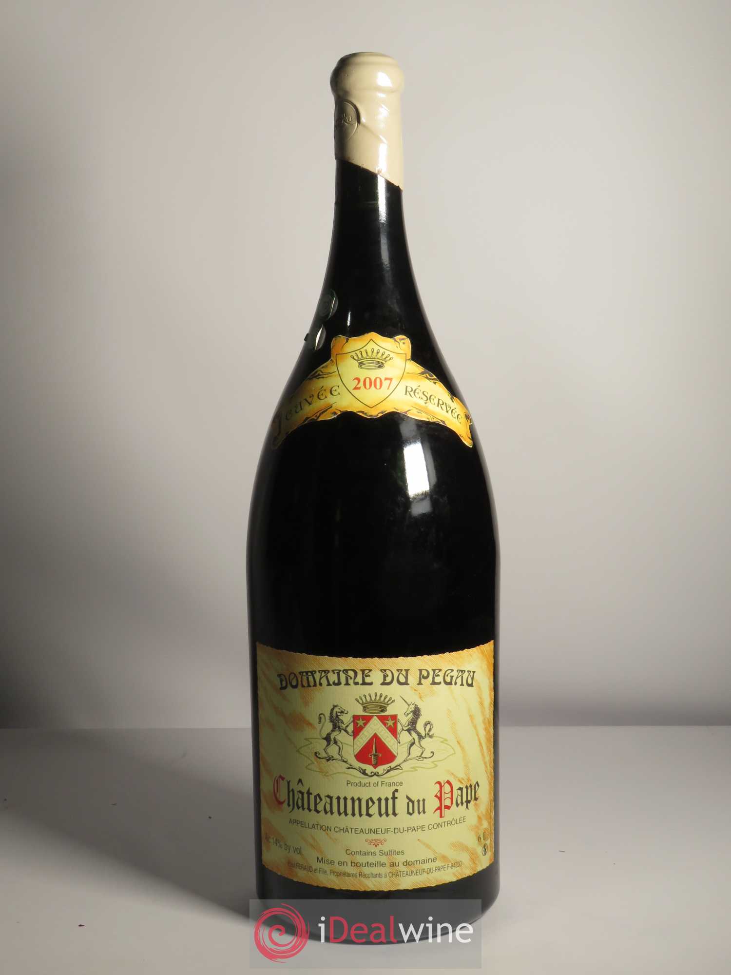 Châteauneuf-du-Pape Domaine du Pégau Cuvée Réservée Paul et Laurence Féraud 2007 - Lotto di 1 mathusalem - 0