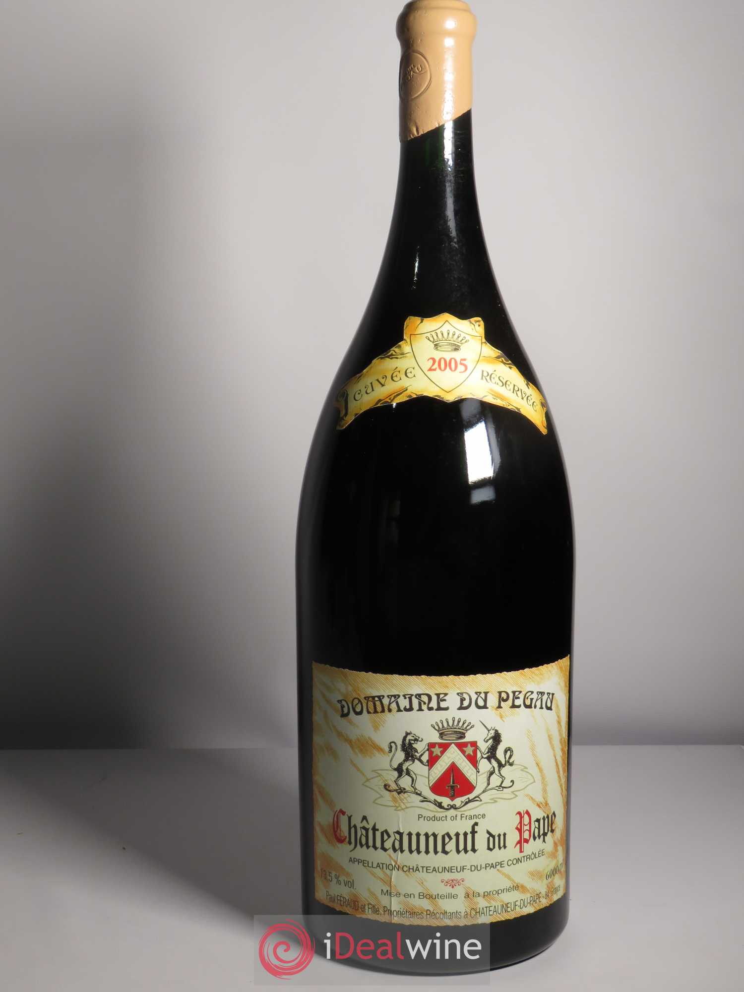 Châteauneuf-du-Pape Domaine du Pégau Cuvée Réservée Paul et Laurence Féraud 2005 - Lot de 1 impériale - 0