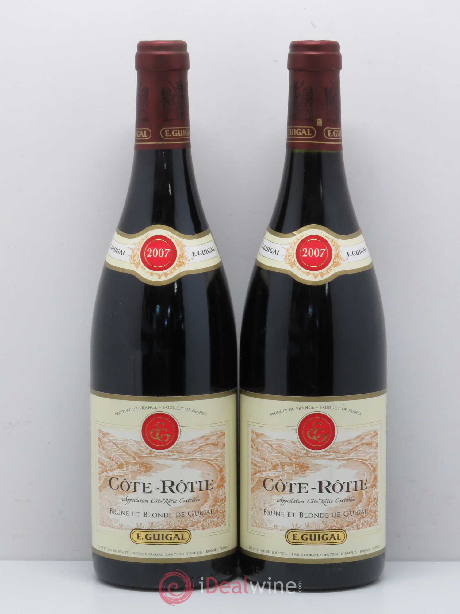 Côte-Rôtie Côtes Brune et Blonde Guigal 2007 - Lot de 5 bouteilles - 2