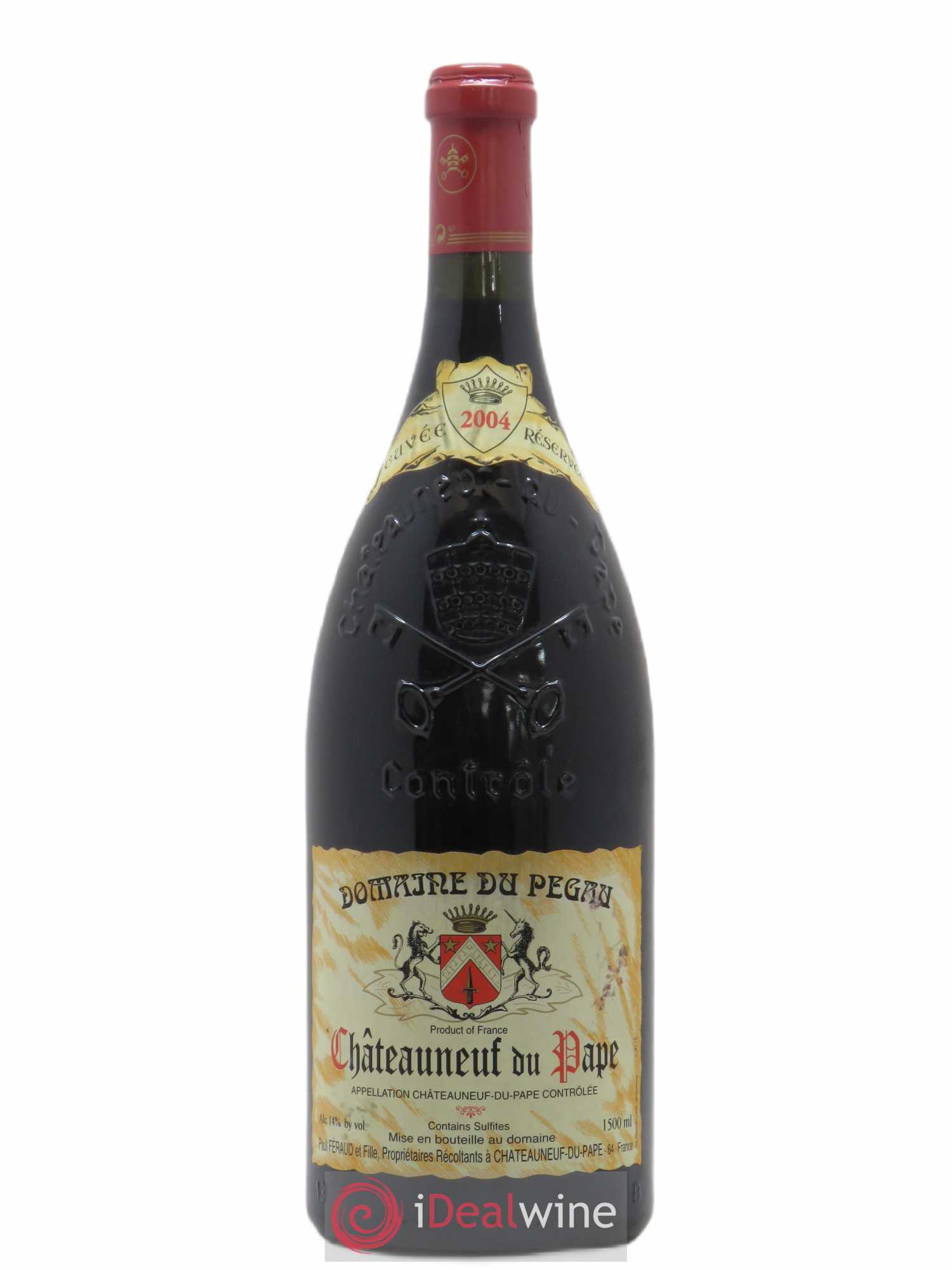 Châteauneuf-du-Pape Domaine du Pégau Cuvée Réservée Paul et Laurence Féraud 2004 - Lot de 1 magnum - 0