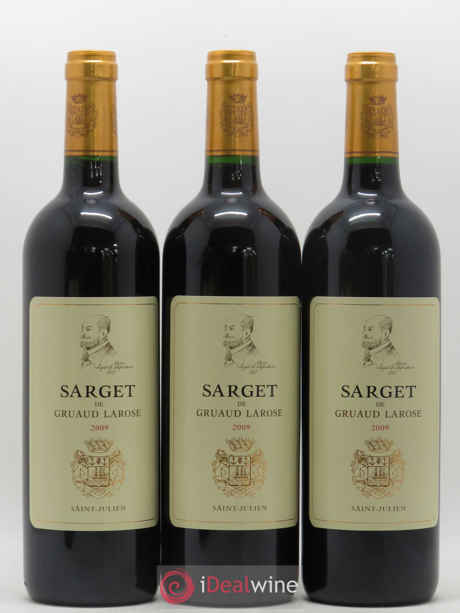 Sarget de Gruaud Larose Second Vin 2009 - Lot de 6 bouteilles - 1
