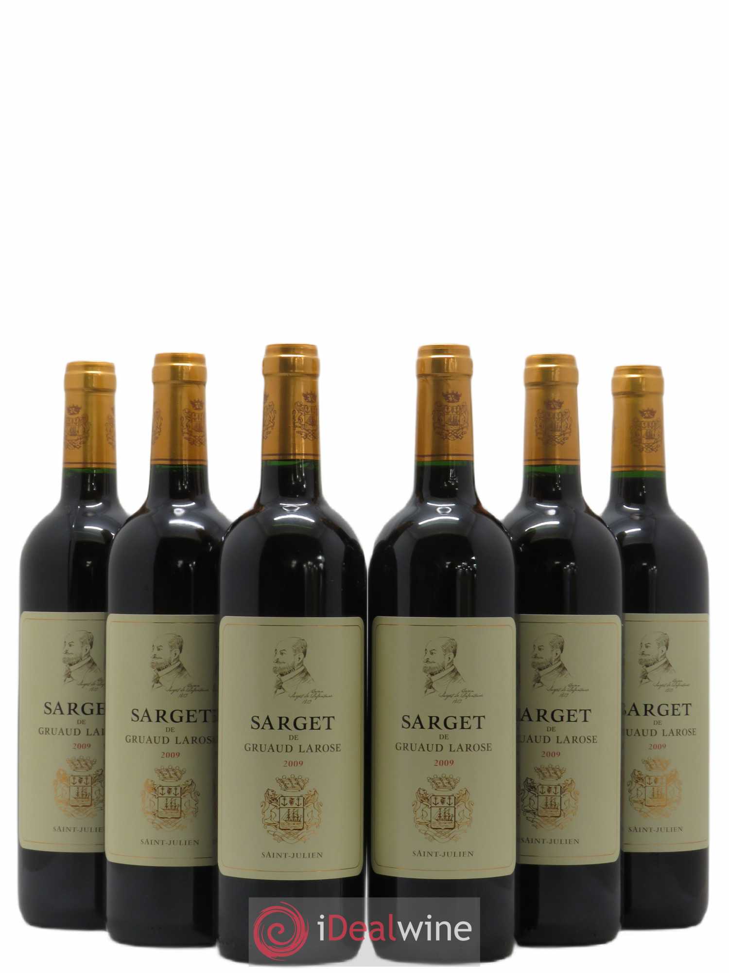 Sarget de Gruaud Larose Second Vin 2009 - Lot de 6 bouteilles - 0