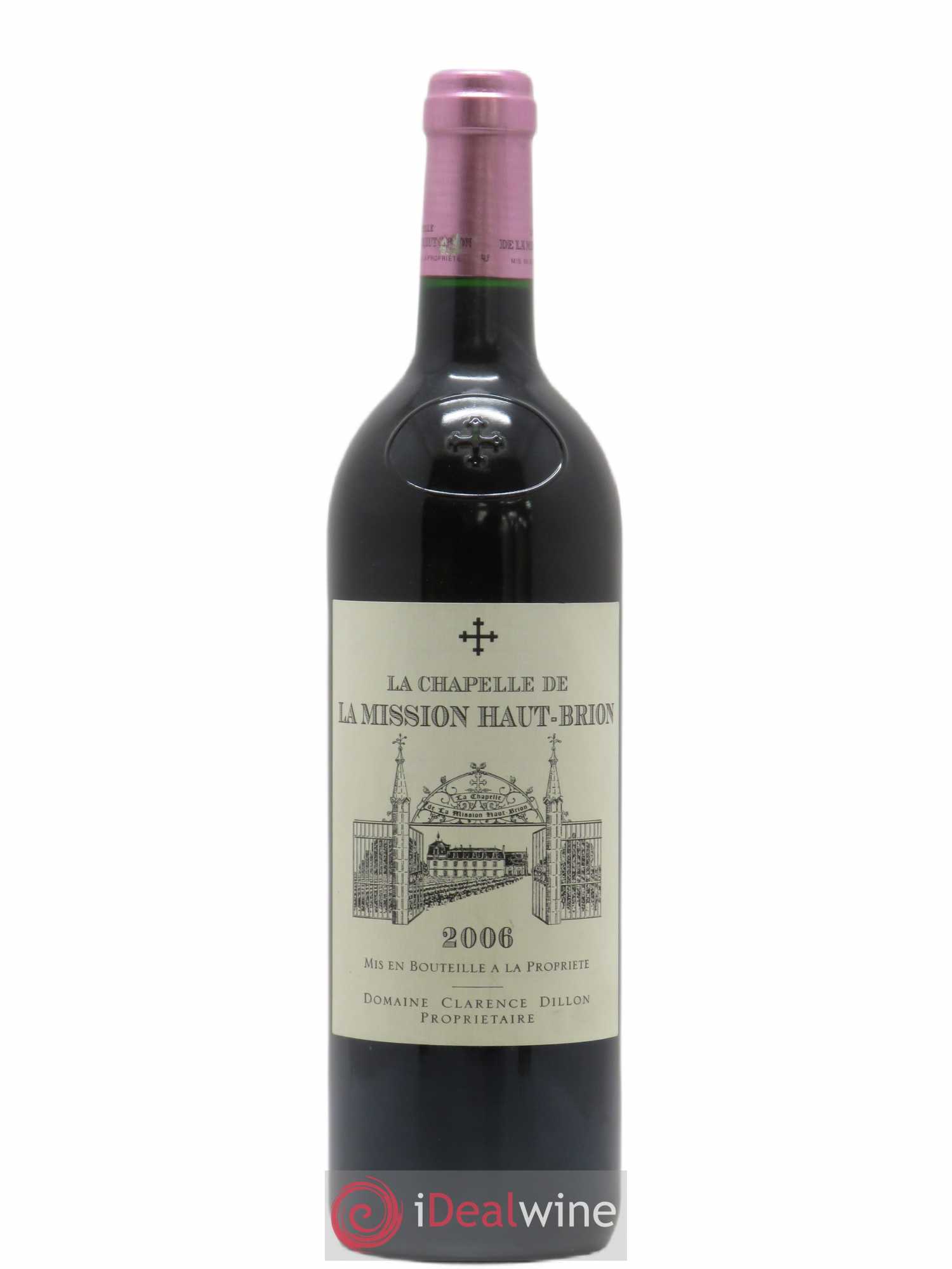 La Chapelle de La Mission Haut-Brion Second Vin 2006 - Lot de 1 bouteille - 0