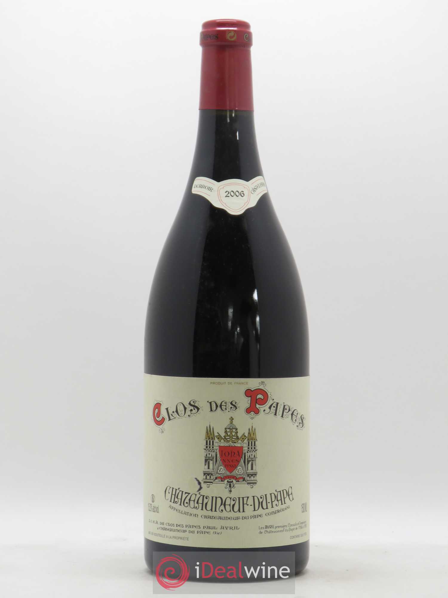 Châteauneuf-du-Pape Clos des Papes - Paul Avril 2006 - Lot de 1 magnum - 0