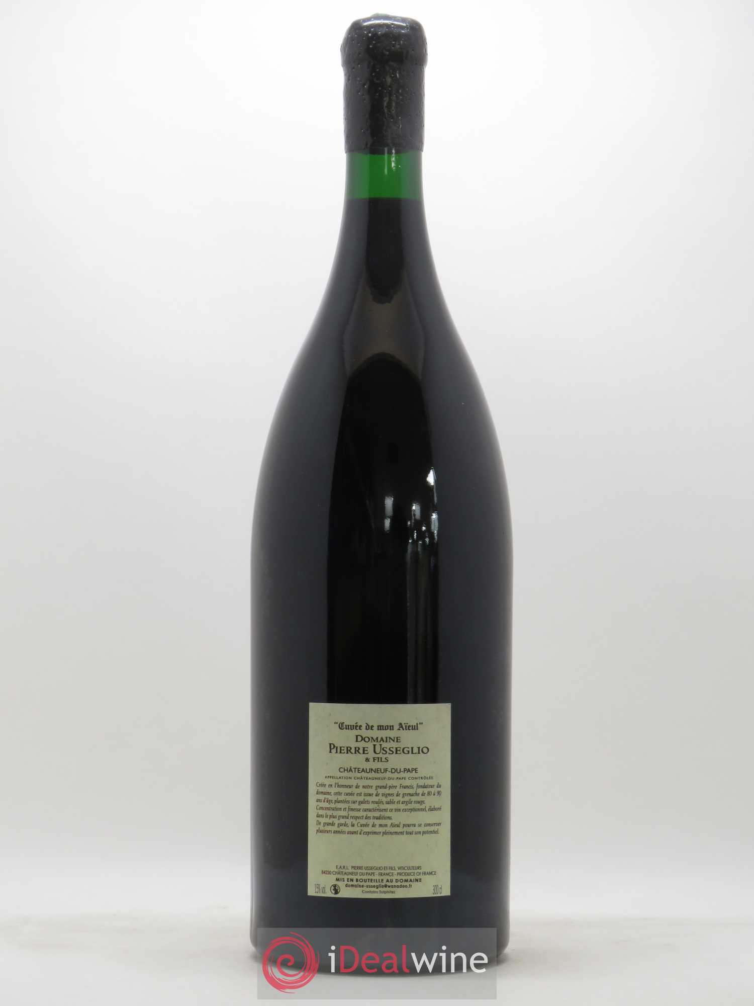 Châteauneuf-du-Pape Cuvée de mon Aïeul Pierre Usseglio & Fils 2005 - Lot de 1 double magnum - 1