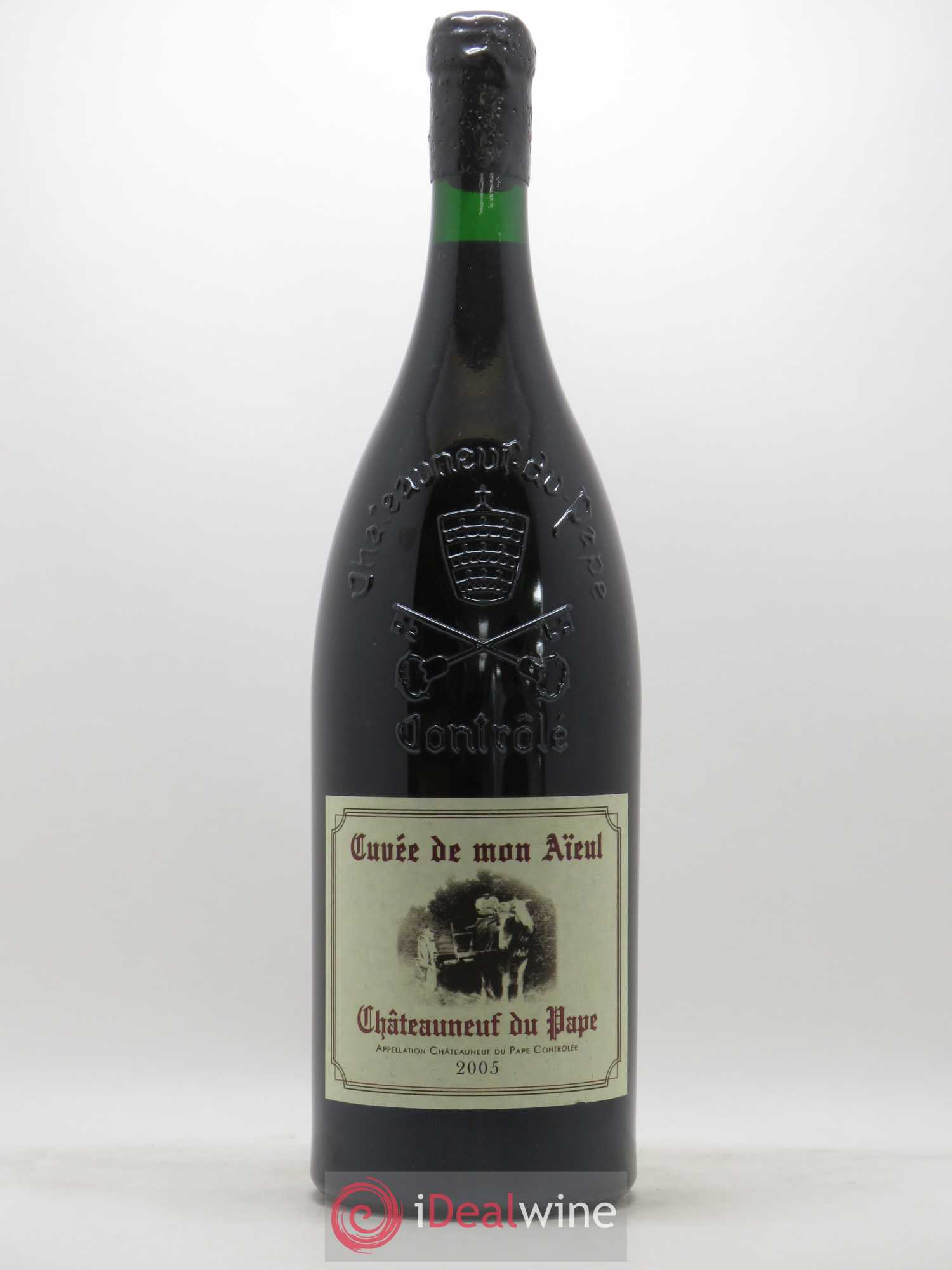 Châteauneuf-du-Pape Cuvée de mon Aïeul Pierre Usseglio & Fils 2005 - Lot de 1 double magnum - 0