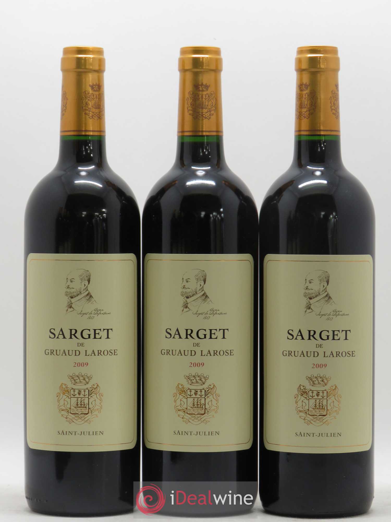Sarget de Gruaud Larose Second Vin 2009 - Lot de 6 bouteilles - 1