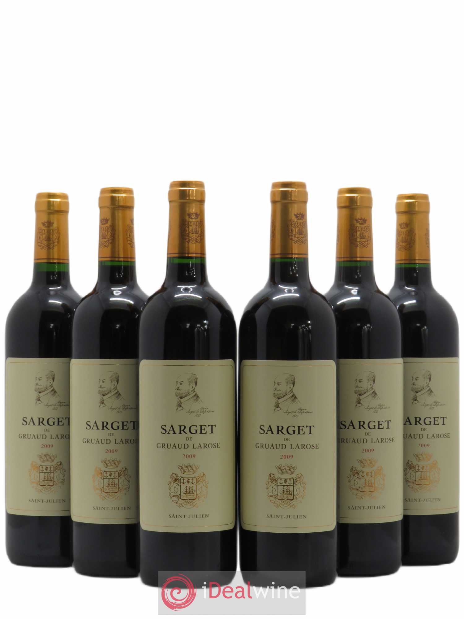 Sarget de Gruaud Larose Second Vin 2009 - Lot de 6 bouteilles - 0