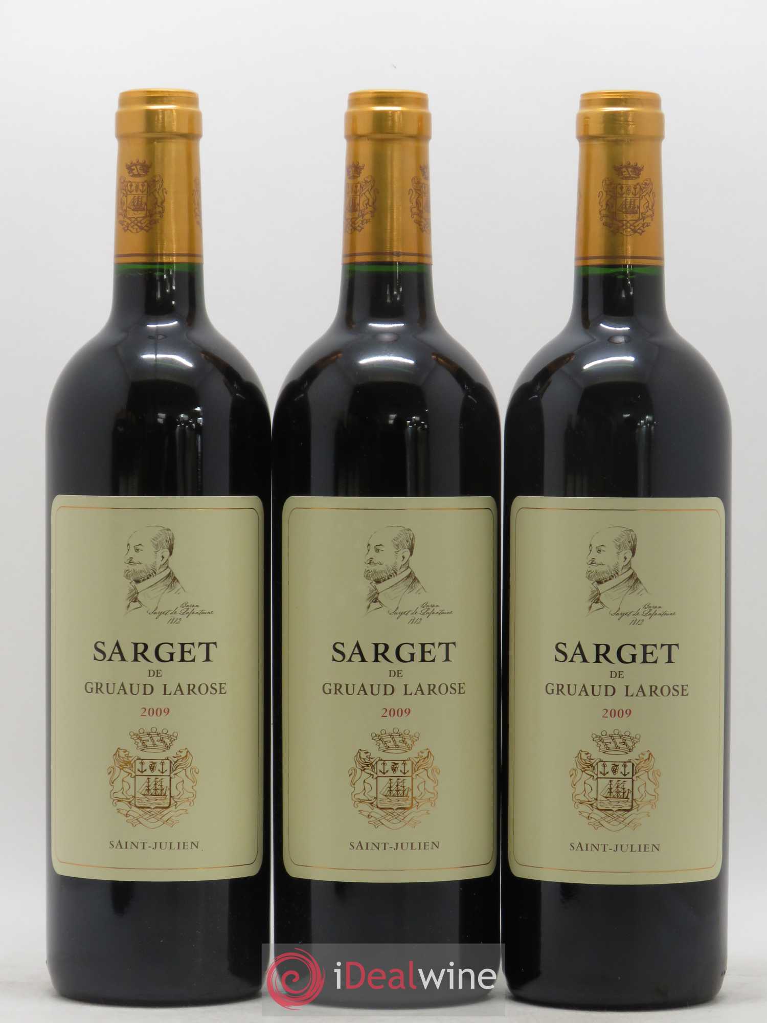 Sarget de Gruaud Larose Second Vin 2009 - Lot de 6 bouteilles - 1