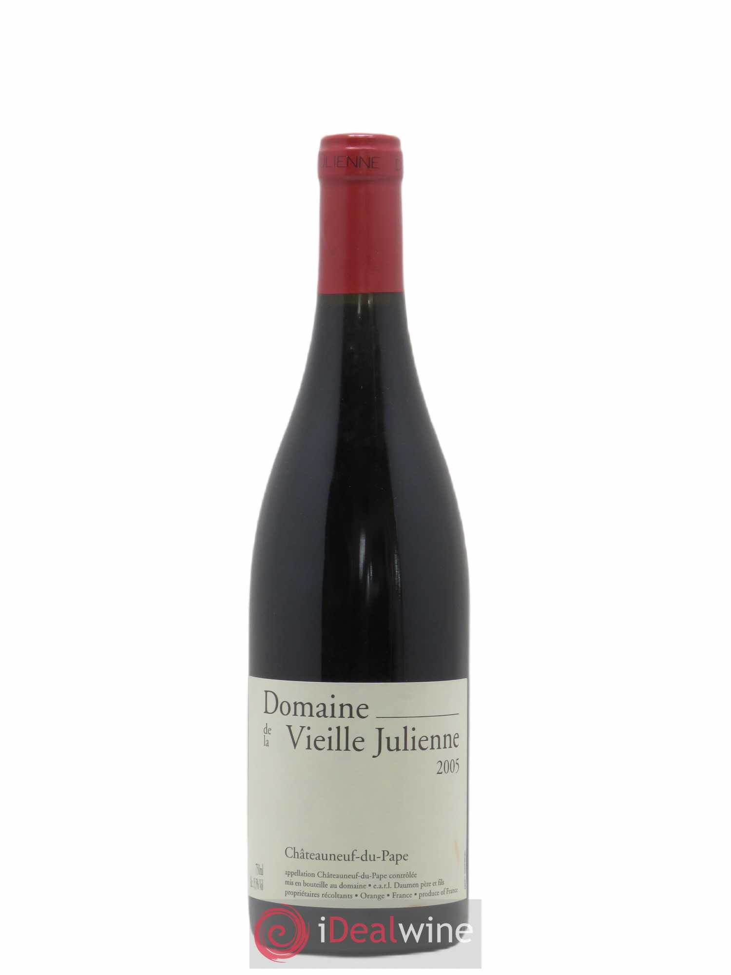 Châteauneuf-du-Pape Vieille Julienne (Domaine de la) Jean-Paul Daumen 2005 - Lot de 1 bouteille - 0