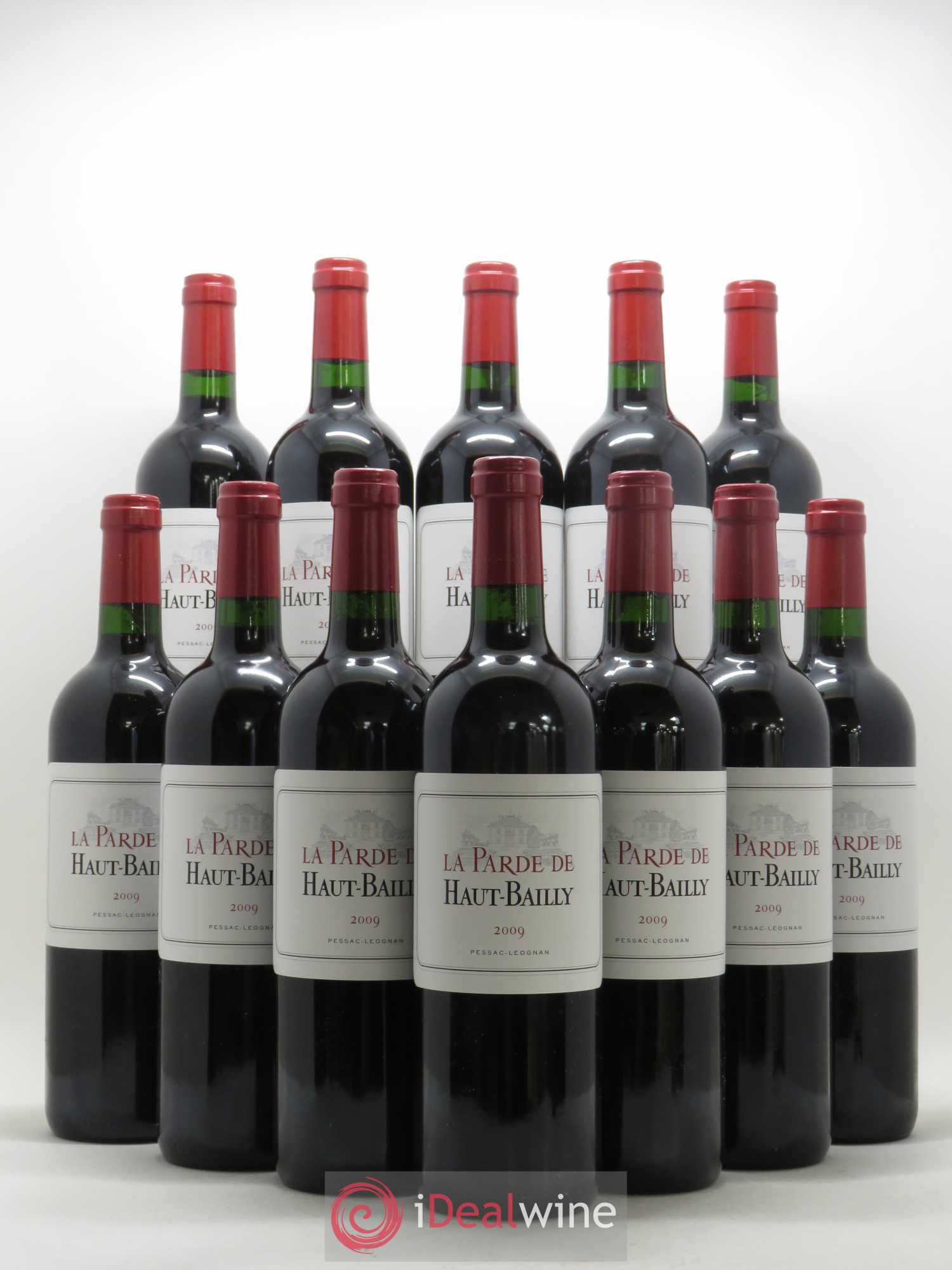 Haut Bailly II (Anciennement La Parde de Haut-Bailly) Second Vin 2009 - Lot de 12 bouteilles - 0