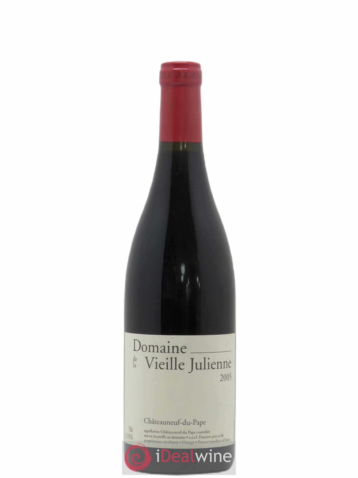 Châteauneuf-du-Pape Vieille Julienne (Domaine de la) Jean-Paul Daumen 2005 - Lot de 1 bouteille - 0