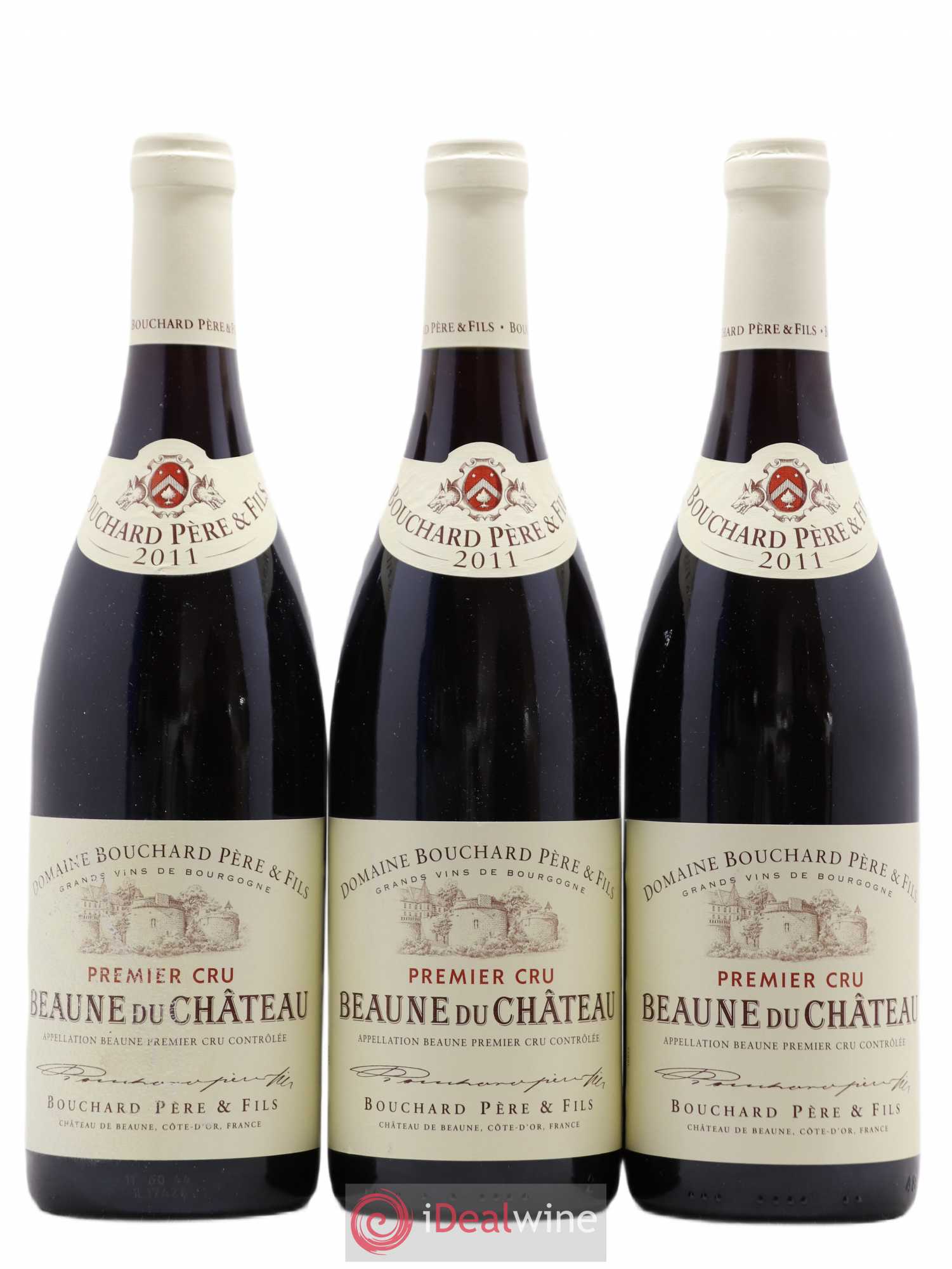 Beaune 1er Cru du Château Bouchard Père & Fils 2011 - Lot de 3 bouteilles - 0