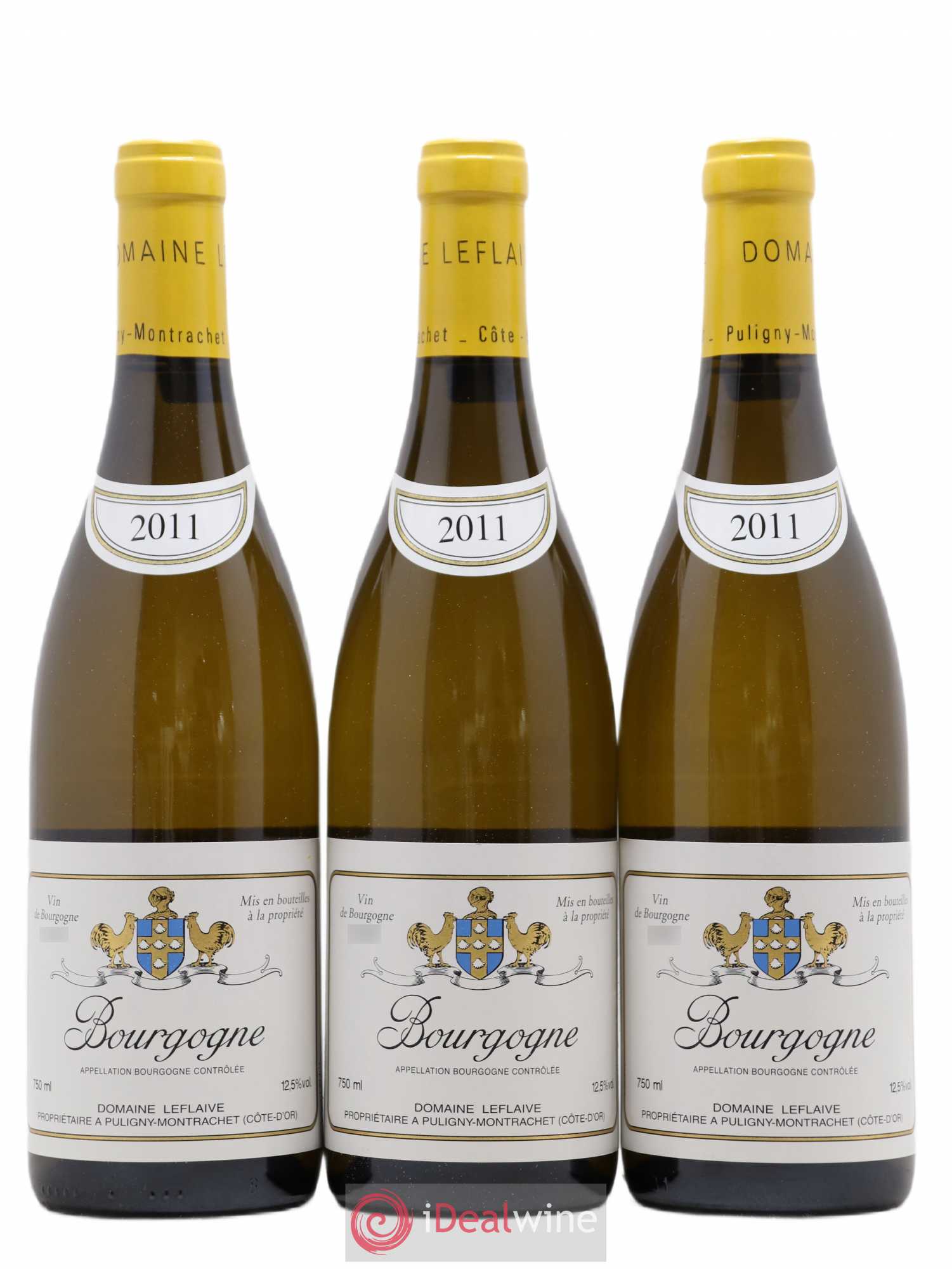Bourgogne Leflaive (Domaine) 2011 - Lot de 3 bouteilles - 0