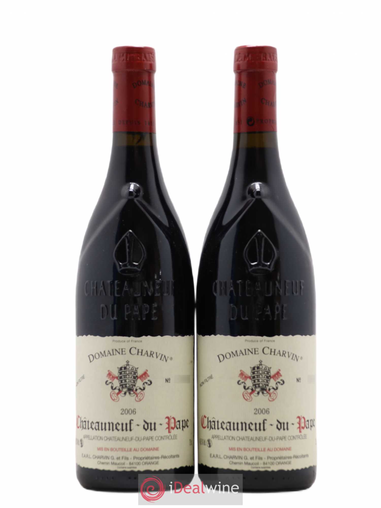 Châteauneuf-du-Pape Charvin (Domaine) 2006 - Lot de 2 bouteilles - 0