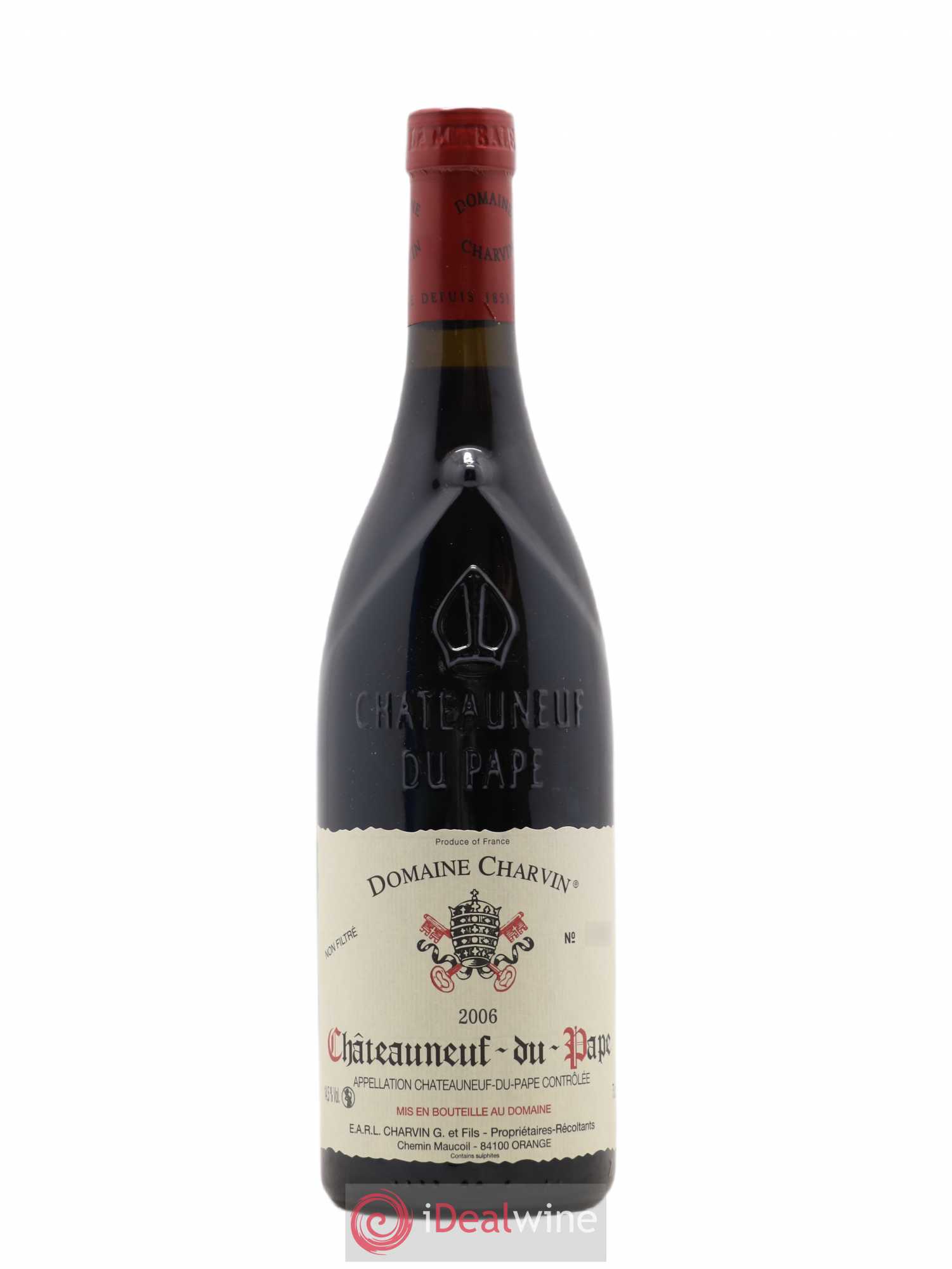 Châteauneuf-du-Pape Charvin (Domaine) 2006 - Lot de 1 bouteille - 0