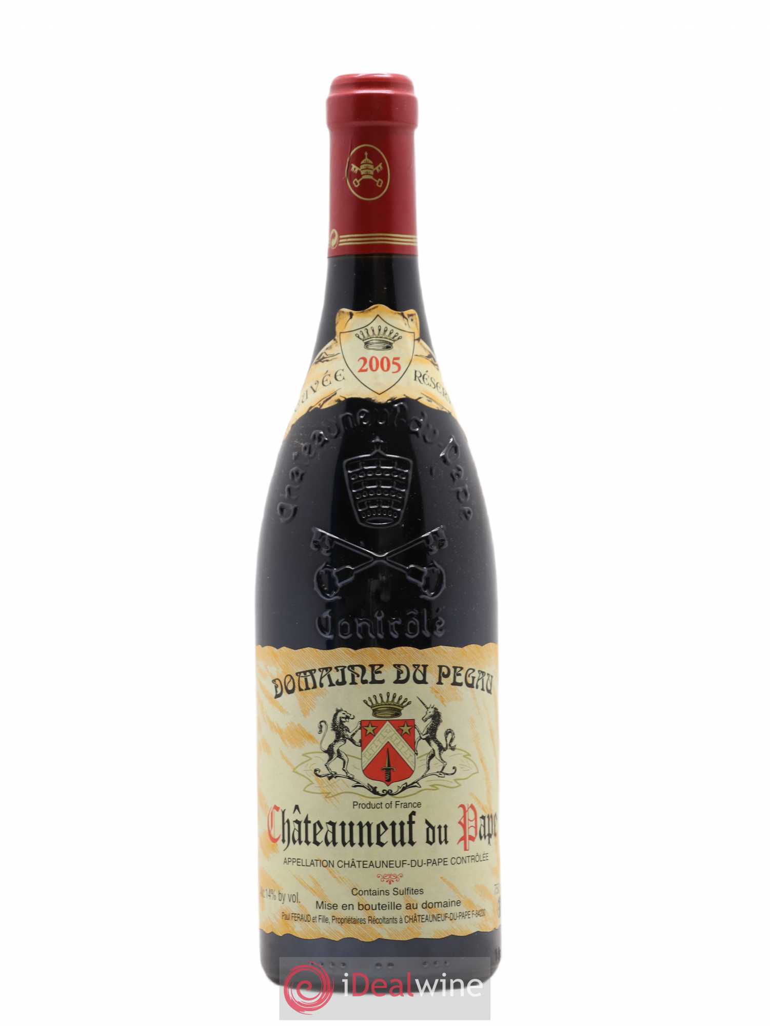 Châteauneuf-du-Pape Domaine du Pégau Cuvée Réservée Paul et Laurence Féraud 2005 - Lot de 1 bouteille - 0