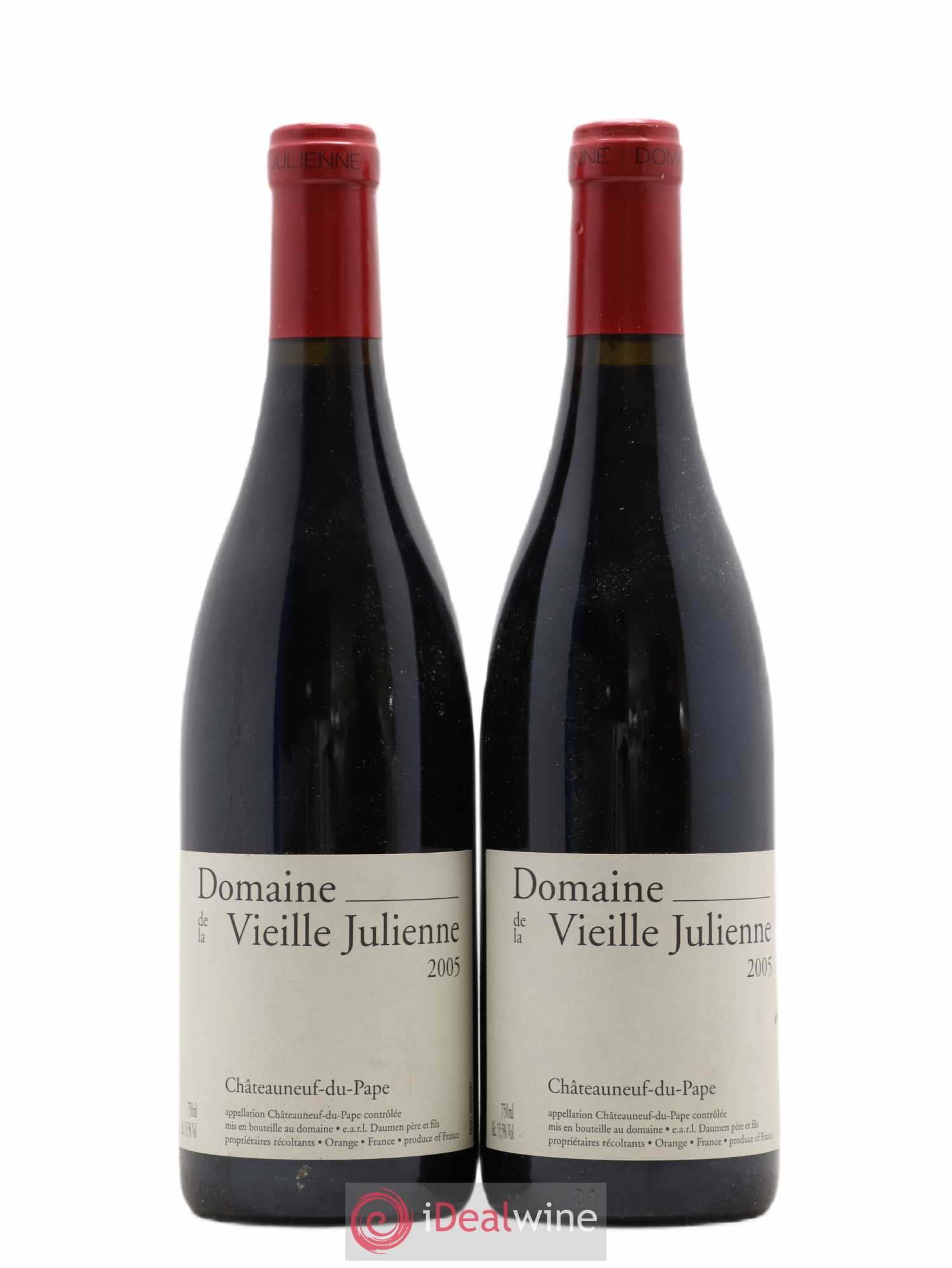 Châteauneuf-du-Pape Vieille Julienne (Domaine de la) Jean-Paul Daumen 2005 - Lot de 2 bouteilles - 0