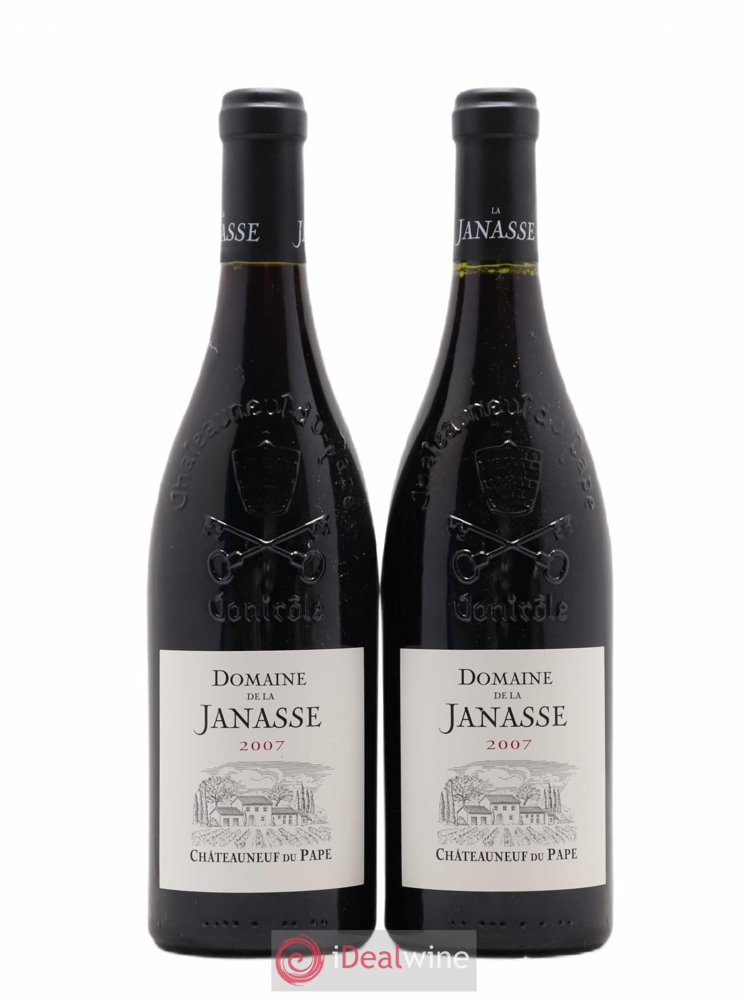 Châteauneuf-du-Pape La Janasse (Domaine de) 2007 - Lot de 2 bouteilles - 0