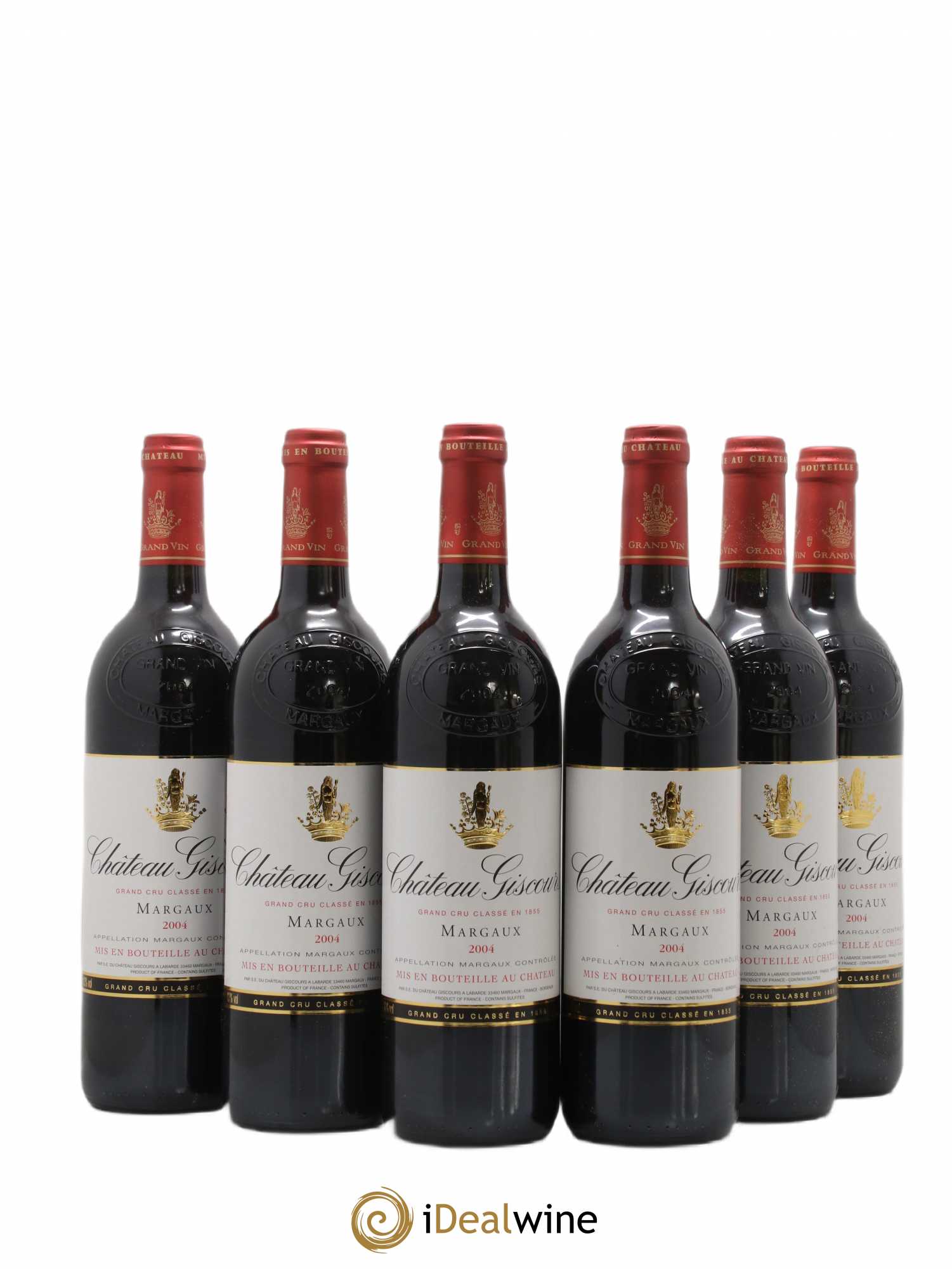Château Giscours 3ème Grand Cru Classé 2004 - Lot de 6 bouteilles - 0