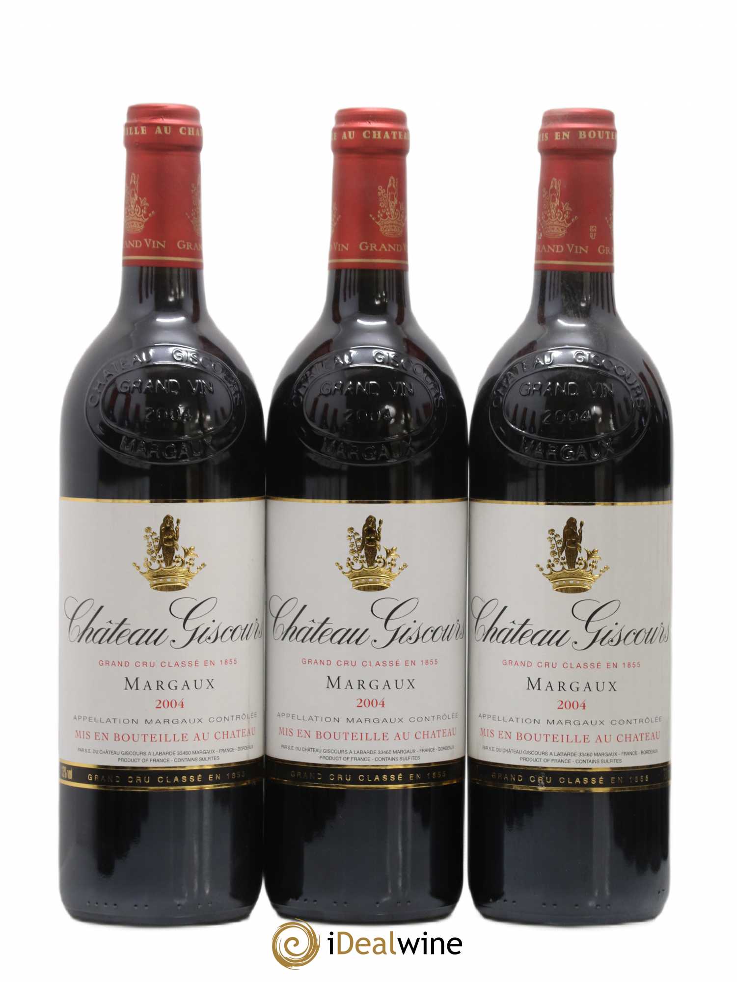Château Giscours 3ème Grand Cru Classé 2004 - Lot de 12 bouteilles - 1