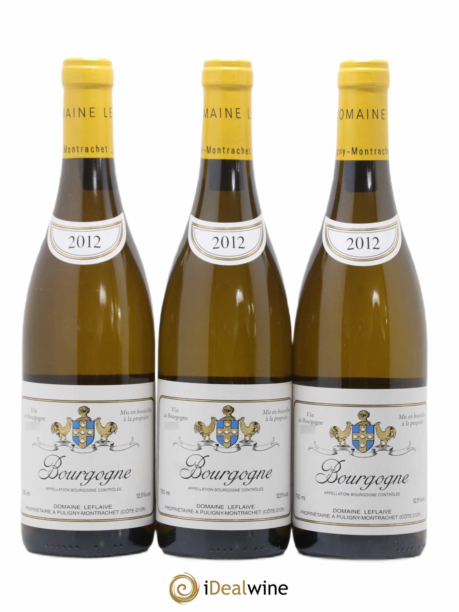 Bourgogne Leflaive (Domaine) 2012 - Lot de 3 bouteilles - 0