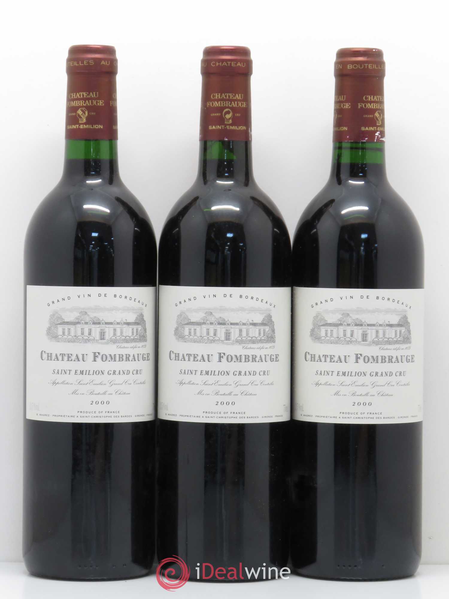 Château Fombrauge Grand Cru Classé 2000 - Lot de 12 bouteilles - 4