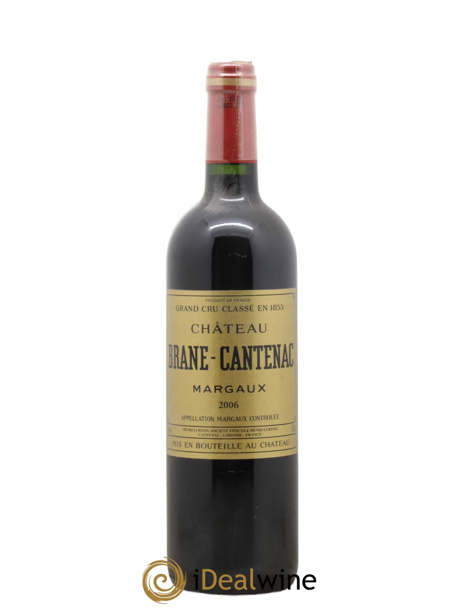 Château Brane Cantenac 2ème Grand Cru Classé 2006 - Lot de 1 bouteille - 0