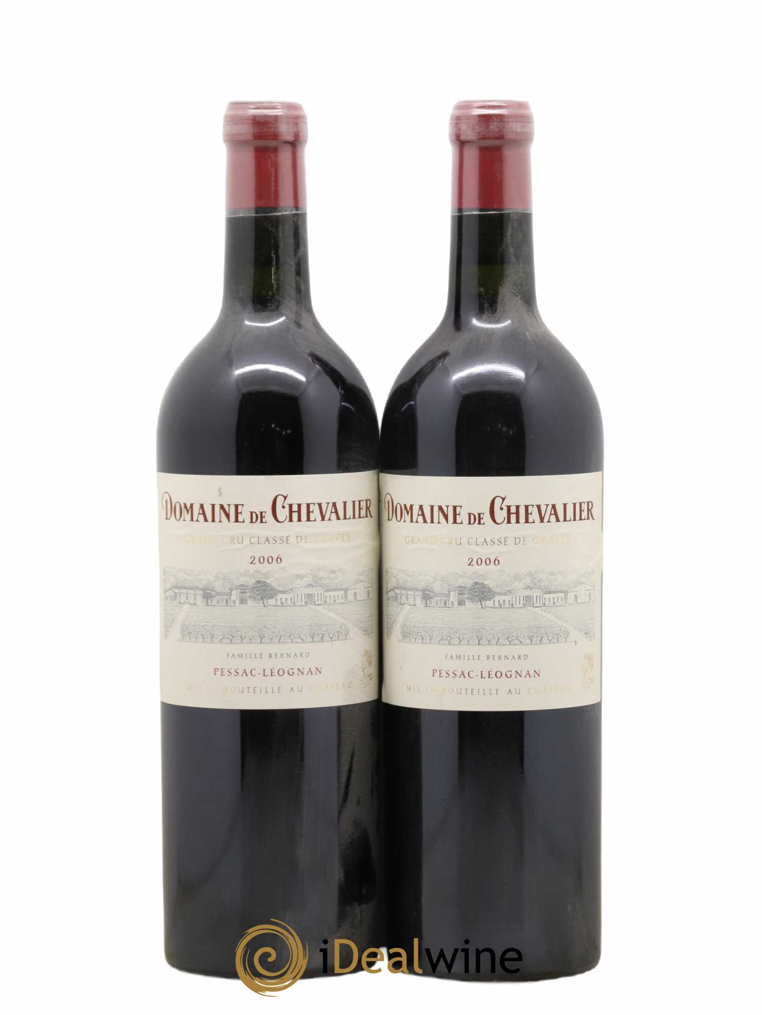 Domaine de Chevalier Cru Classé de Graves 2006 - Lot de 2 bouteilles - 0